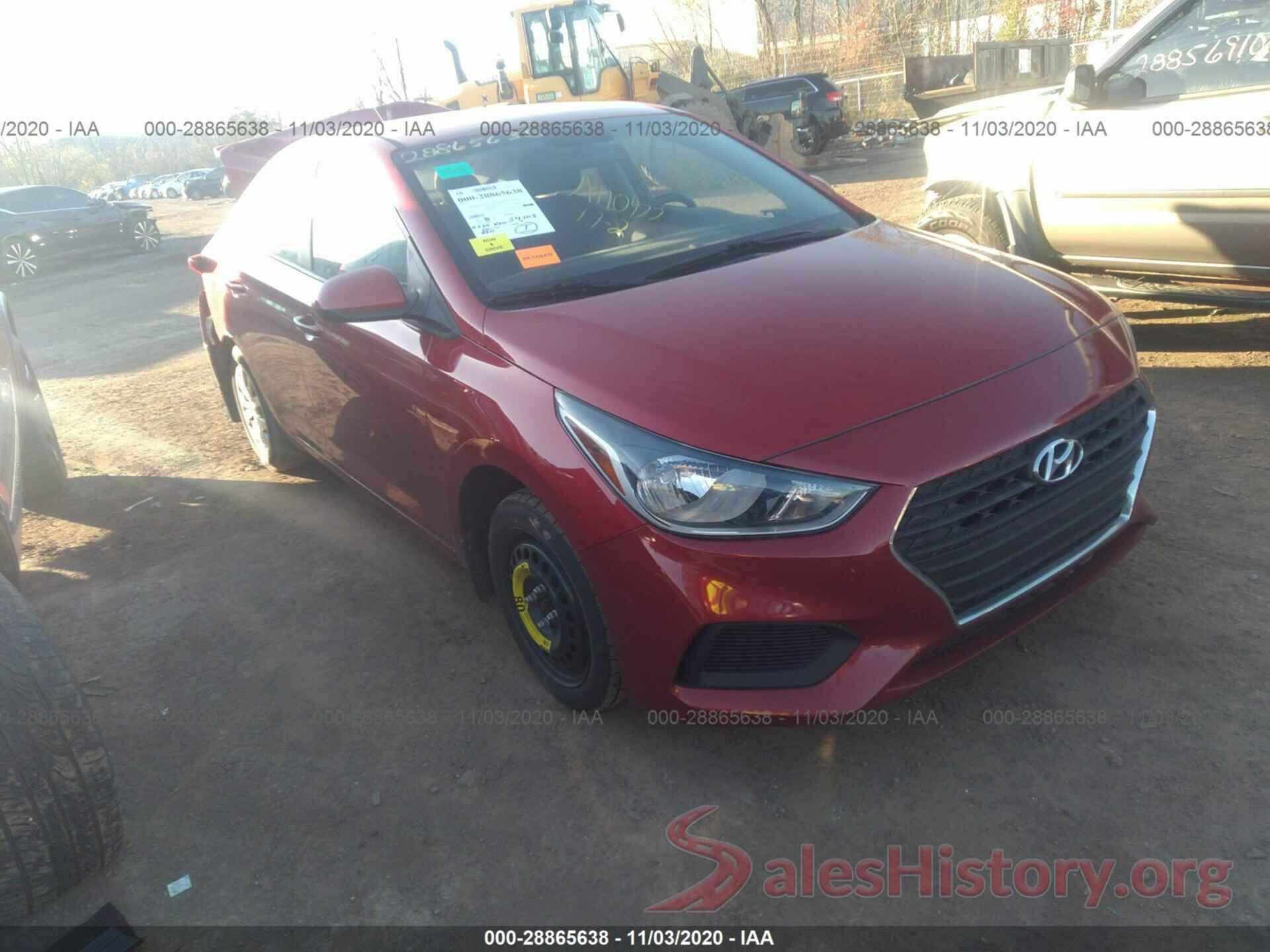 3KPC24A31JE028678 2018 HYUNDAI ACCENT