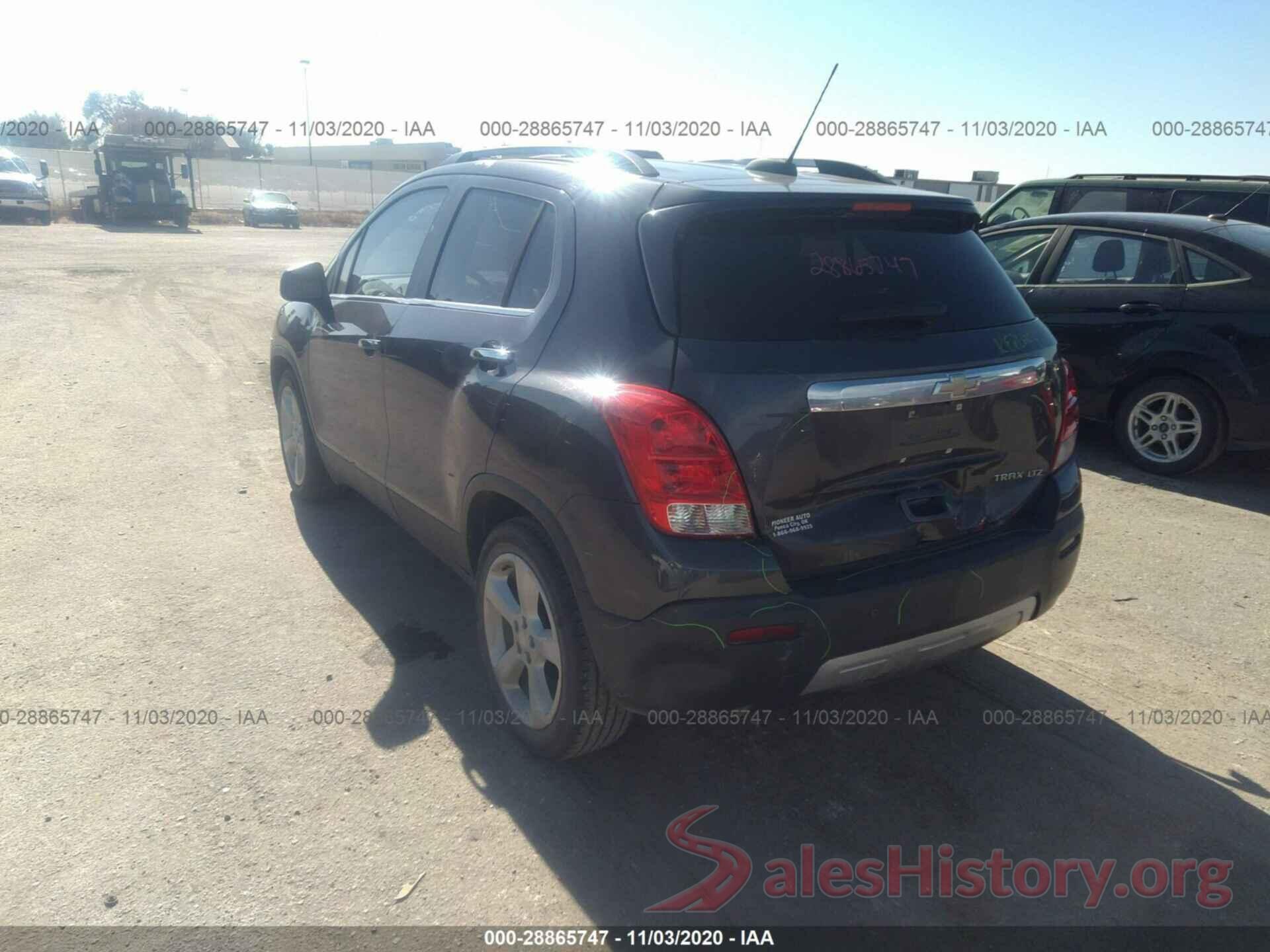 3GNCJMSBXGL221870 2016 CHEVROLET TRAX