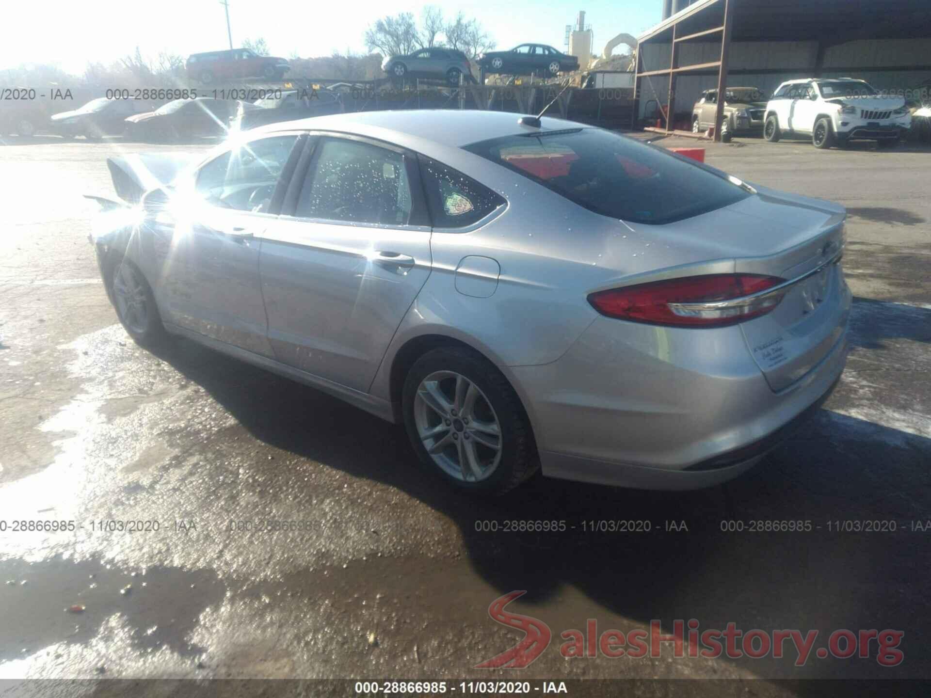 3FA6P0LU2JR169089 2018 FORD FUSION HYBRID