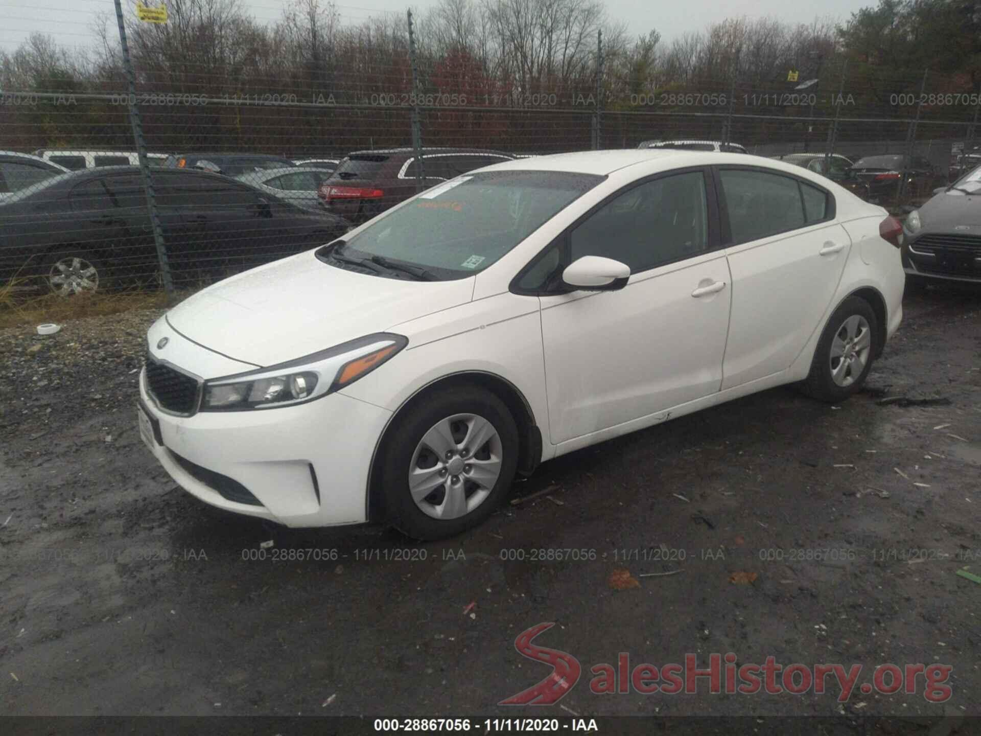 3KPFK4A72HE038923 2017 KIA FORTE