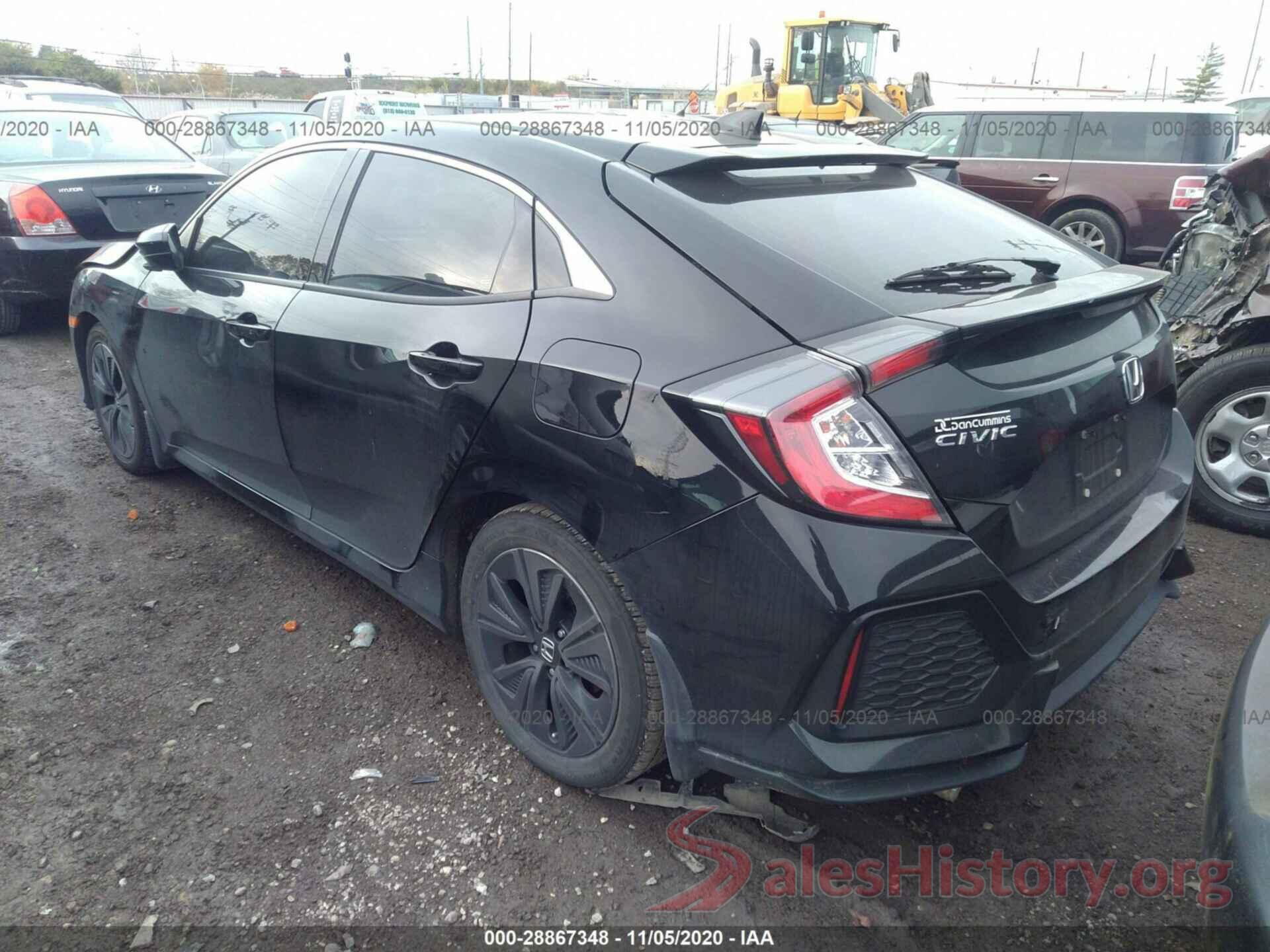 SHHFK7H56HU227797 2017 HONDA CIVIC HATCHBACK