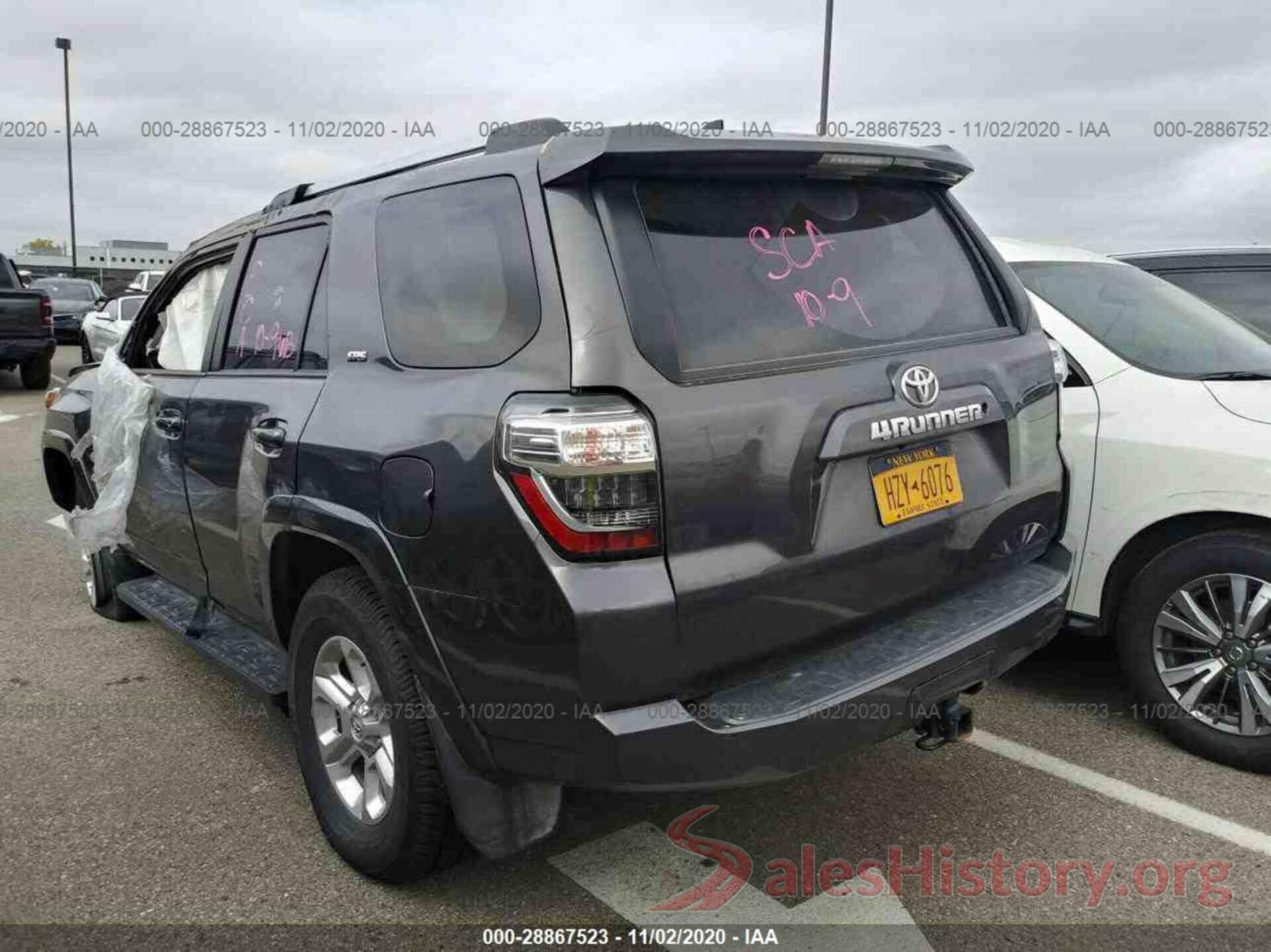 JTEBU5JR8K5664698 2019 TOYOTA 4RUNNER