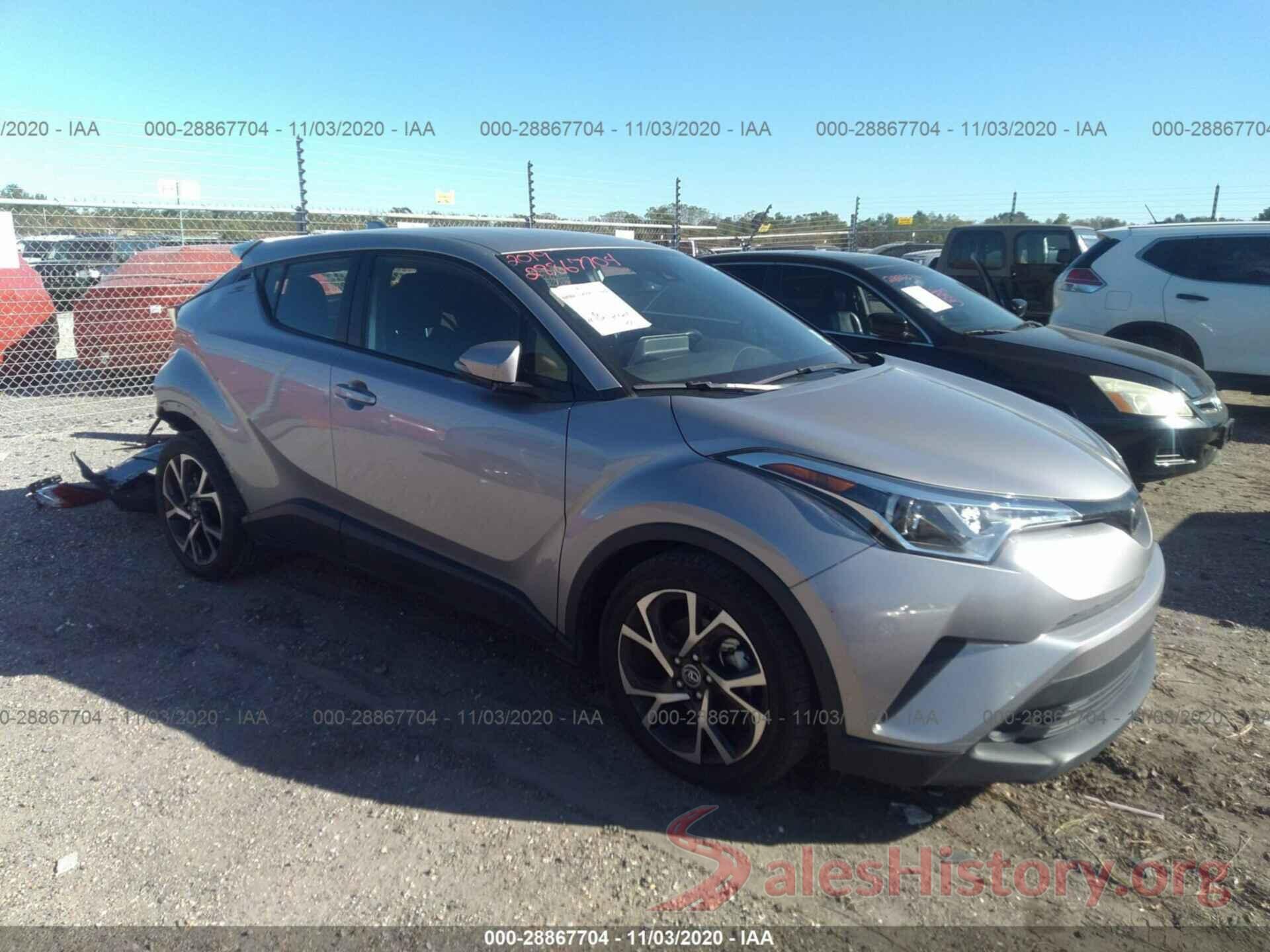 JTNKHMBX5K1033040 2019 TOYOTA C-HR