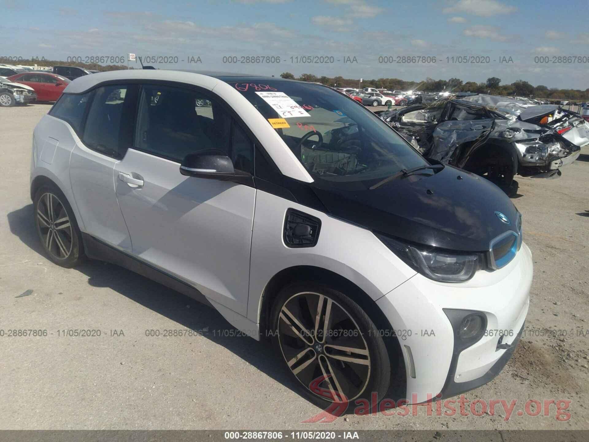 WBY1Z8C58HV551001 2017 BMW I3