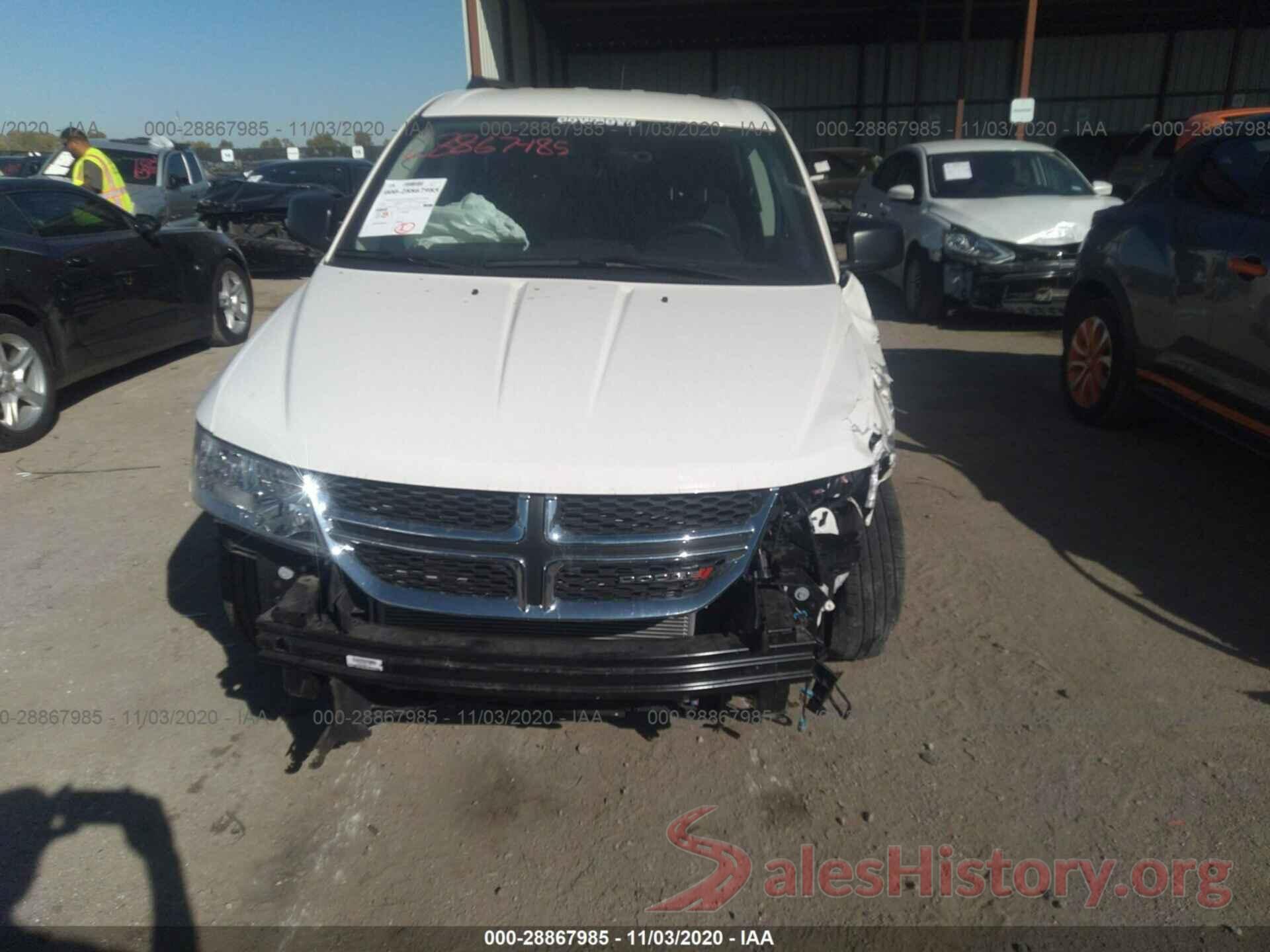 3C4PDCAB1LT220551 2020 DODGE JOURNEY