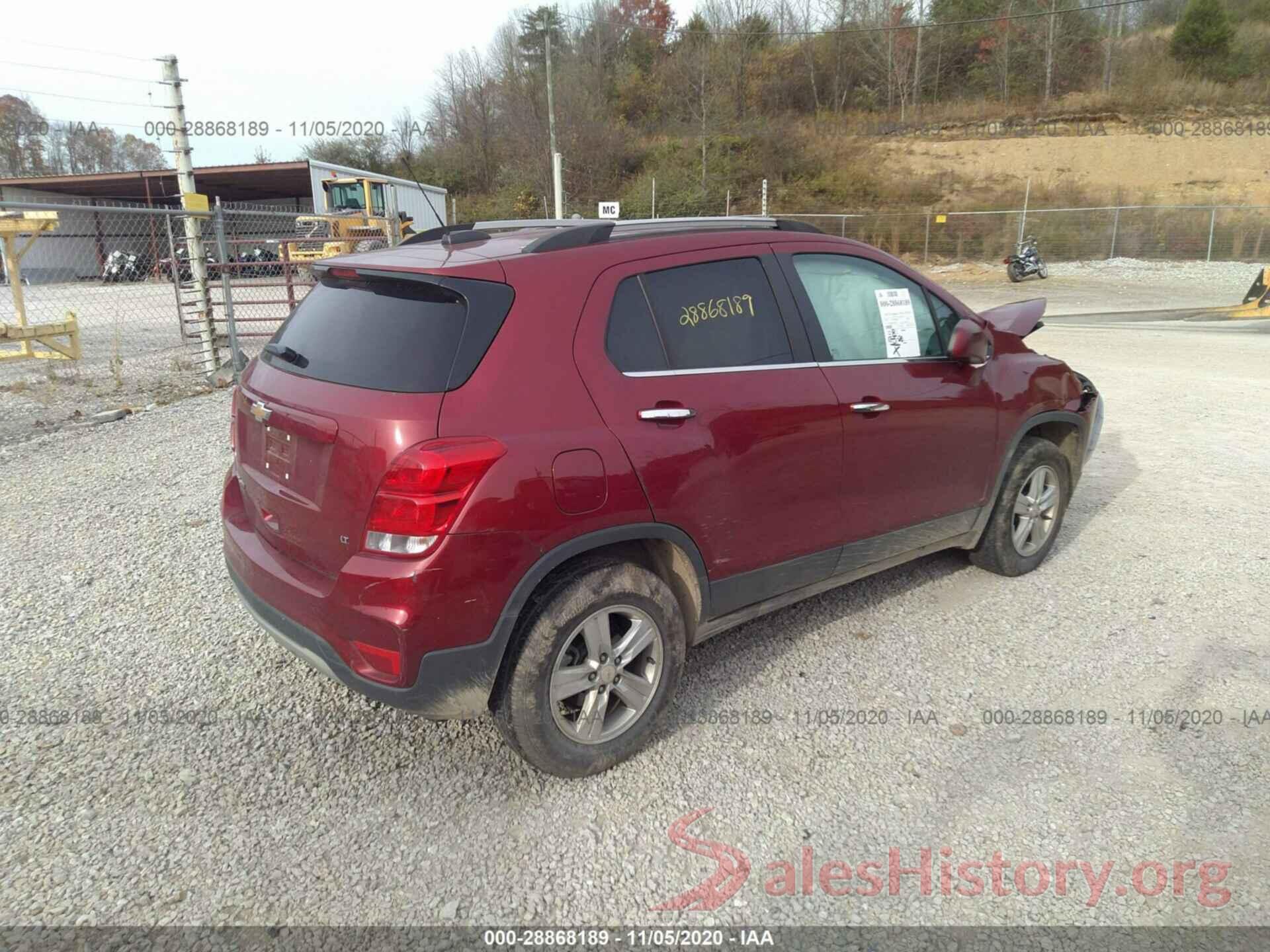 3GNCJPSB8KL288025 2019 CHEVROLET TRAX