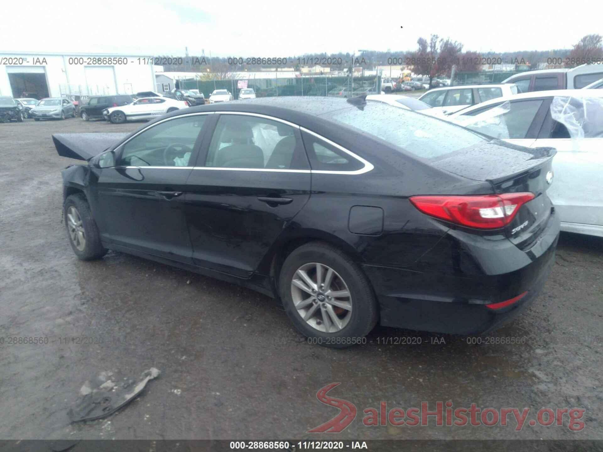 5NPE24AF9HH582799 2017 HYUNDAI SONATA