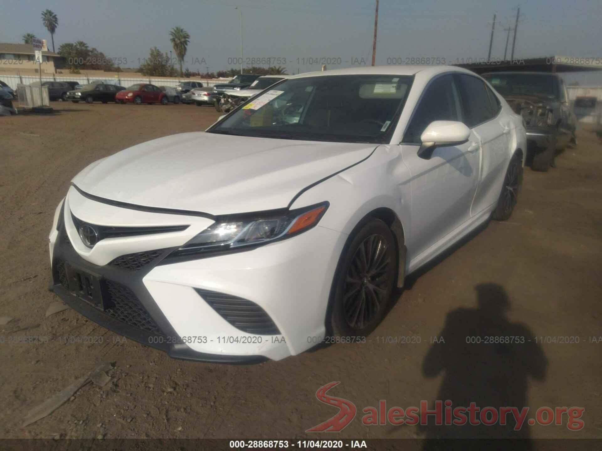 4T1G11AK4LU907943 2020 TOYOTA CAMRY