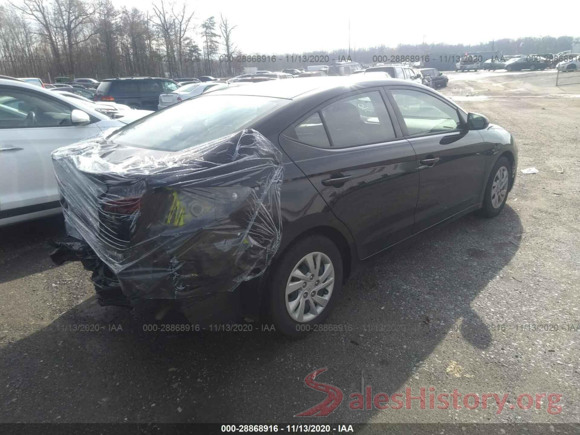 5NPD74LF6LH546572 2020 HYUNDAI ELANTRA