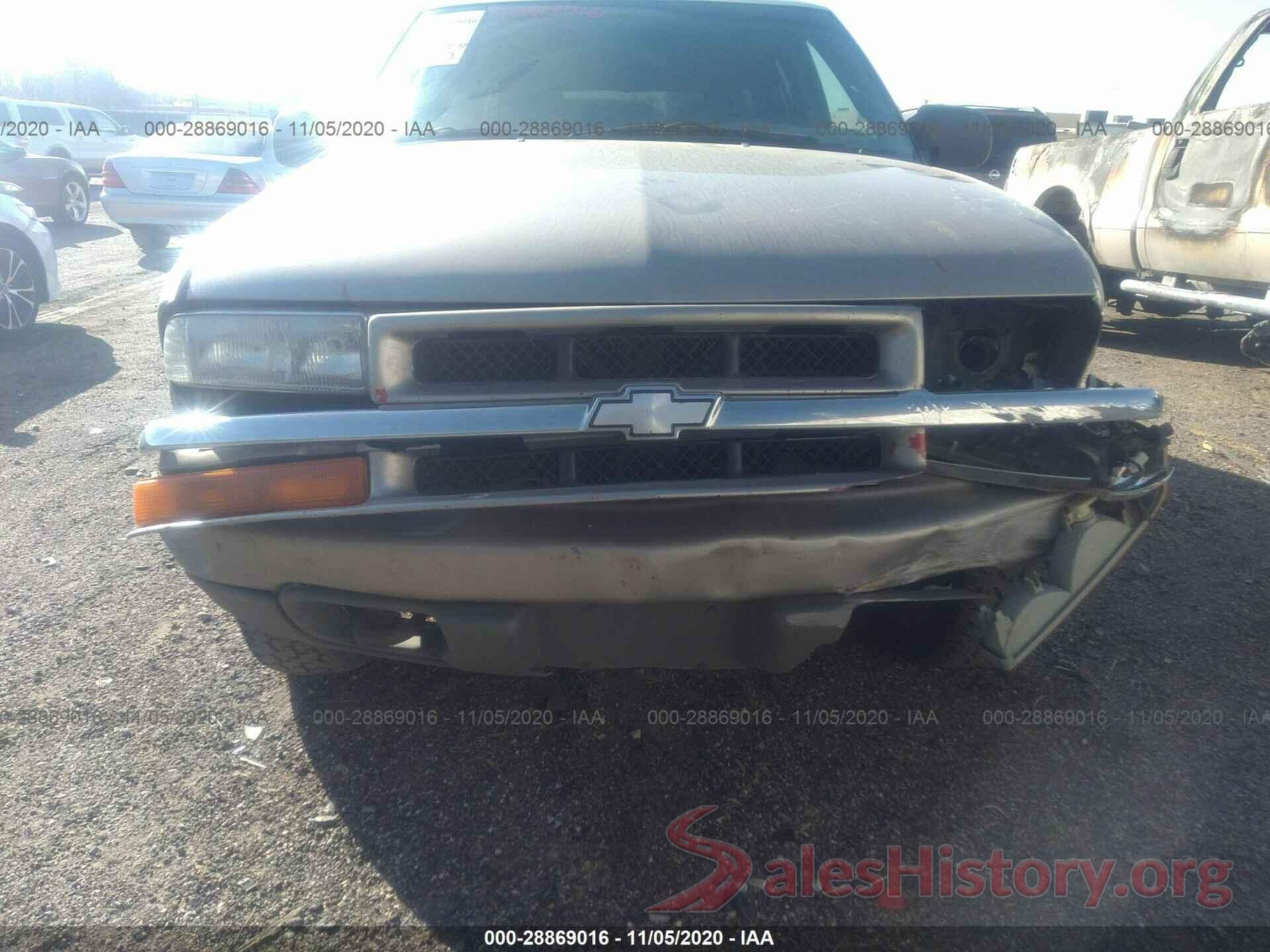 1GNDT13X34K129990 2004 CHEVROLET BLAZER