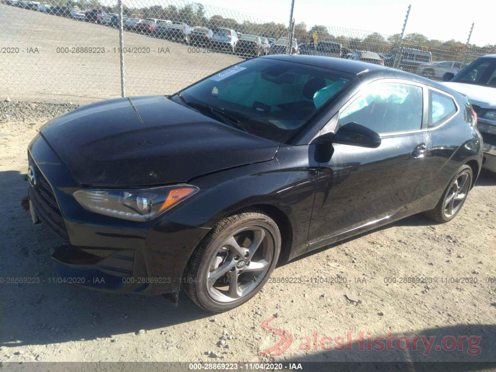 KMHTG6AF6KU001594 2019 HYUNDAI VELOSTER