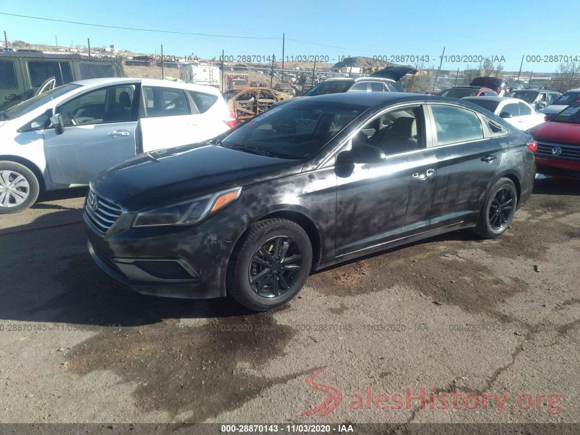 5NPE24AF7GH262993 2016 HYUNDAI SONATA