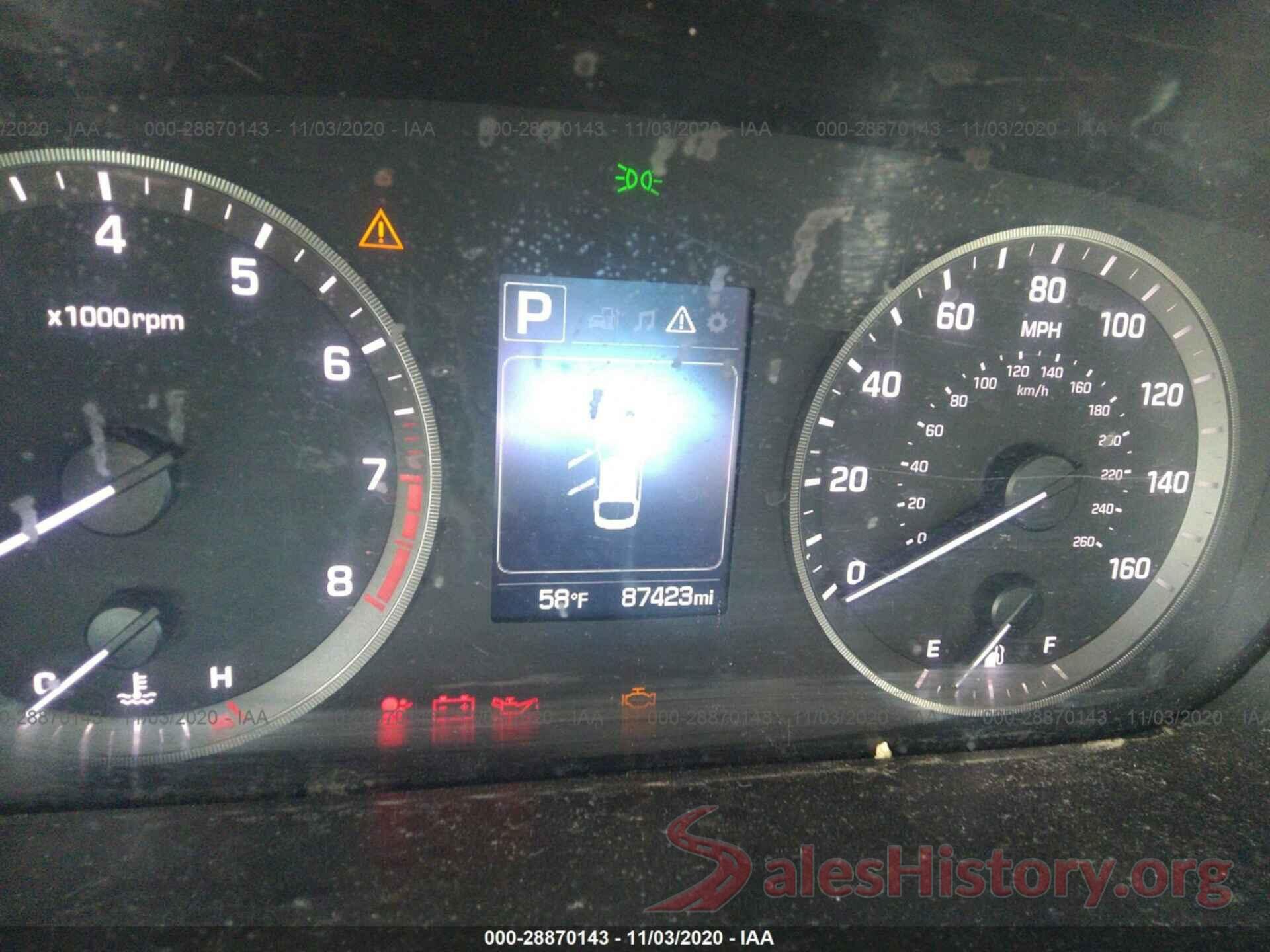 5NPE24AF7GH262993 2016 HYUNDAI SONATA