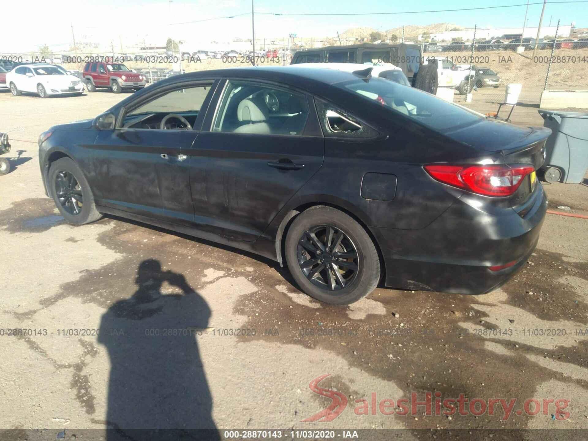 5NPE24AF7GH262993 2016 HYUNDAI SONATA