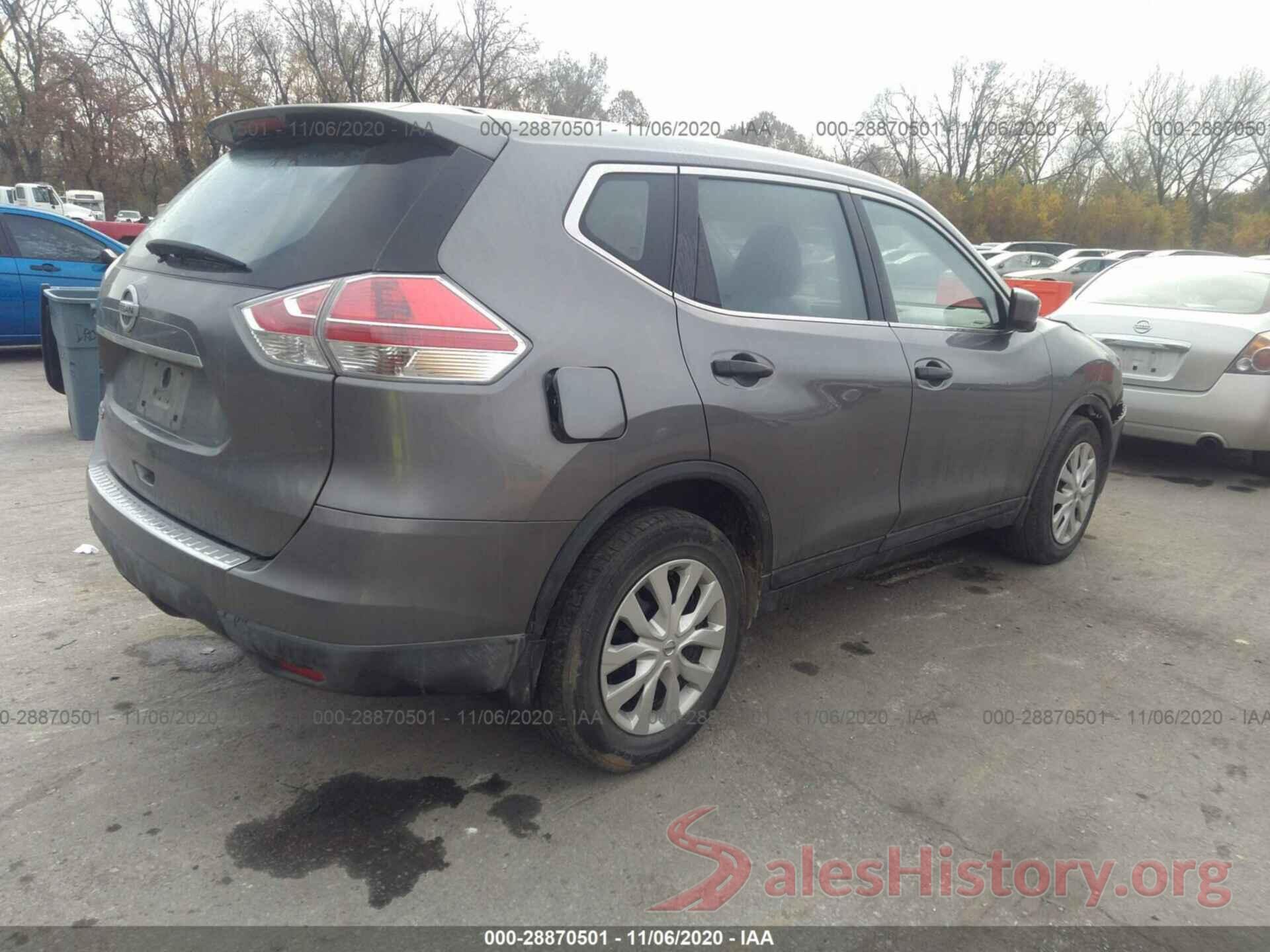 KNMAT2MT5GP623496 2016 NISSAN ROGUE