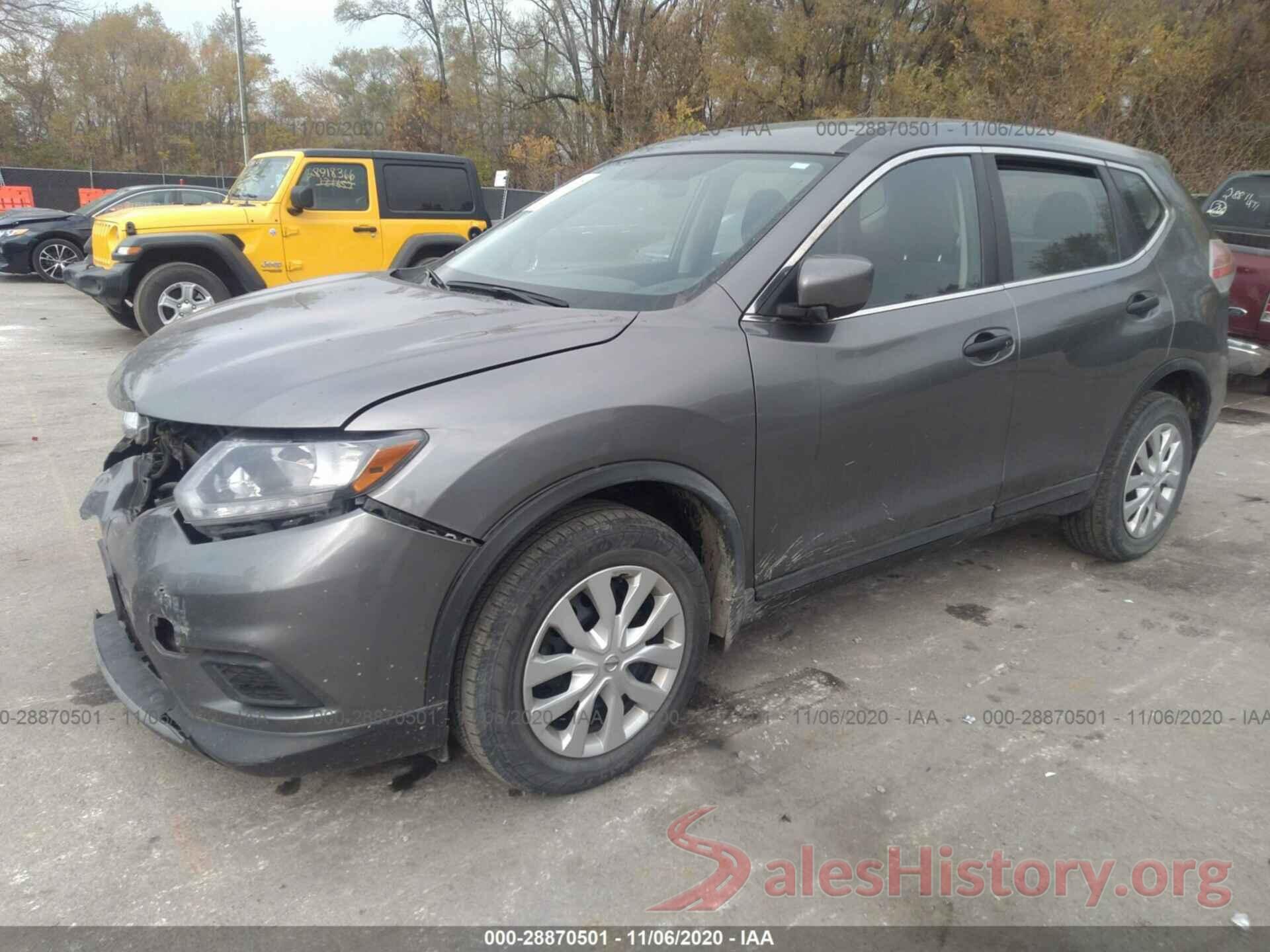 KNMAT2MT5GP623496 2016 NISSAN ROGUE