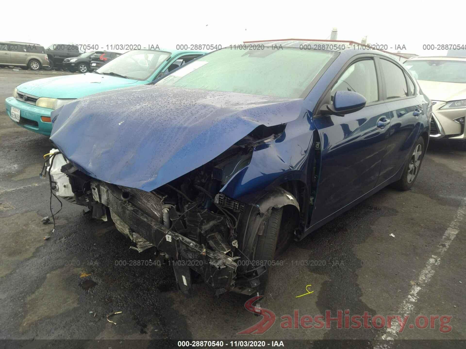 3KPF24AD3KE109267 2019 KIA FORTE