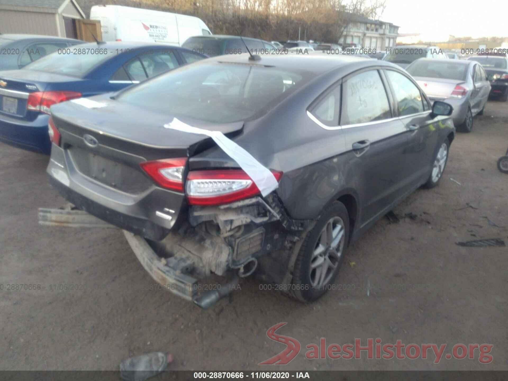 3FA6P0HD7GR199464 2016 FORD FUSION