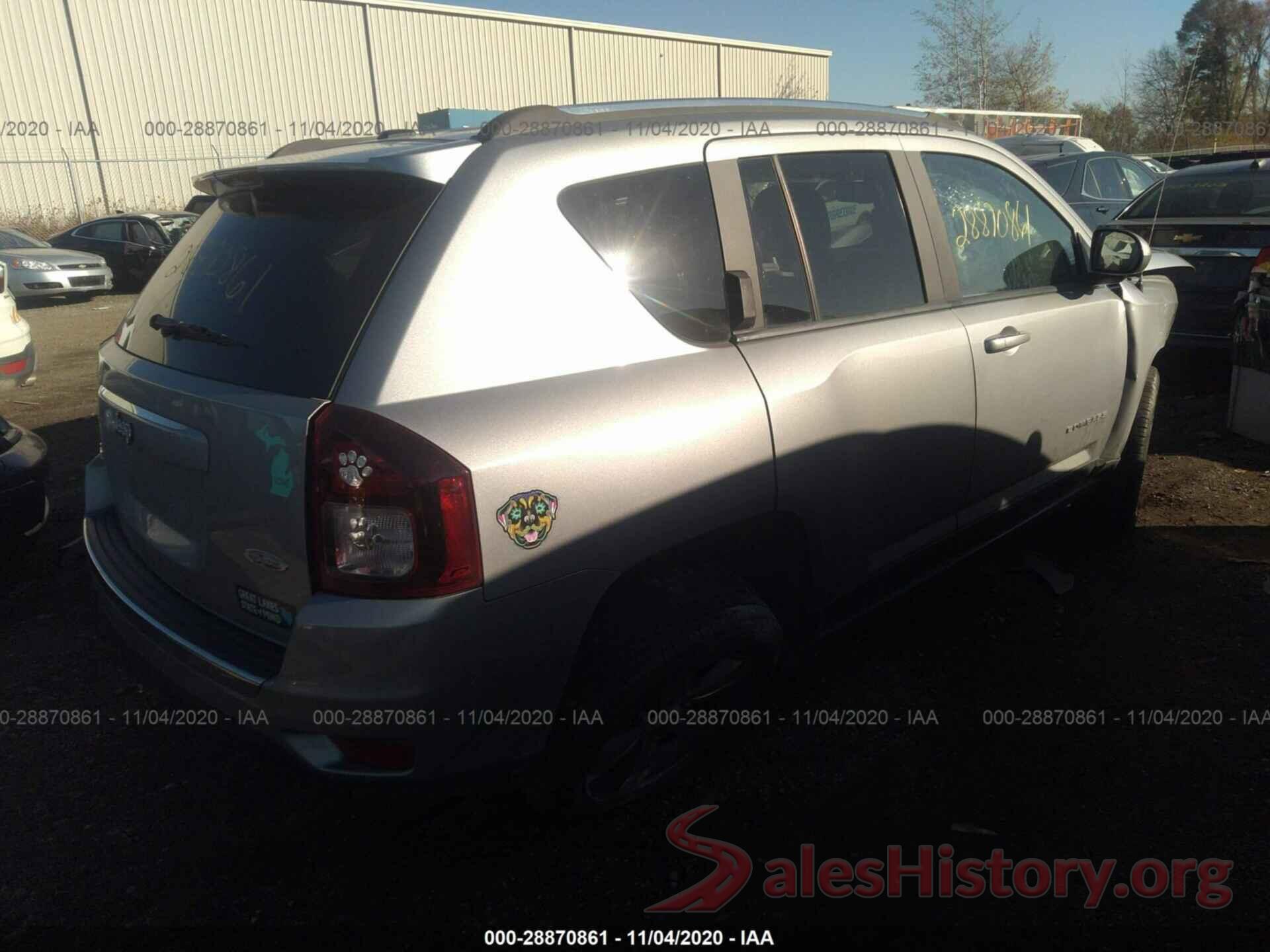 1C4NJDEB8HD139320 2017 JEEP COMPASS