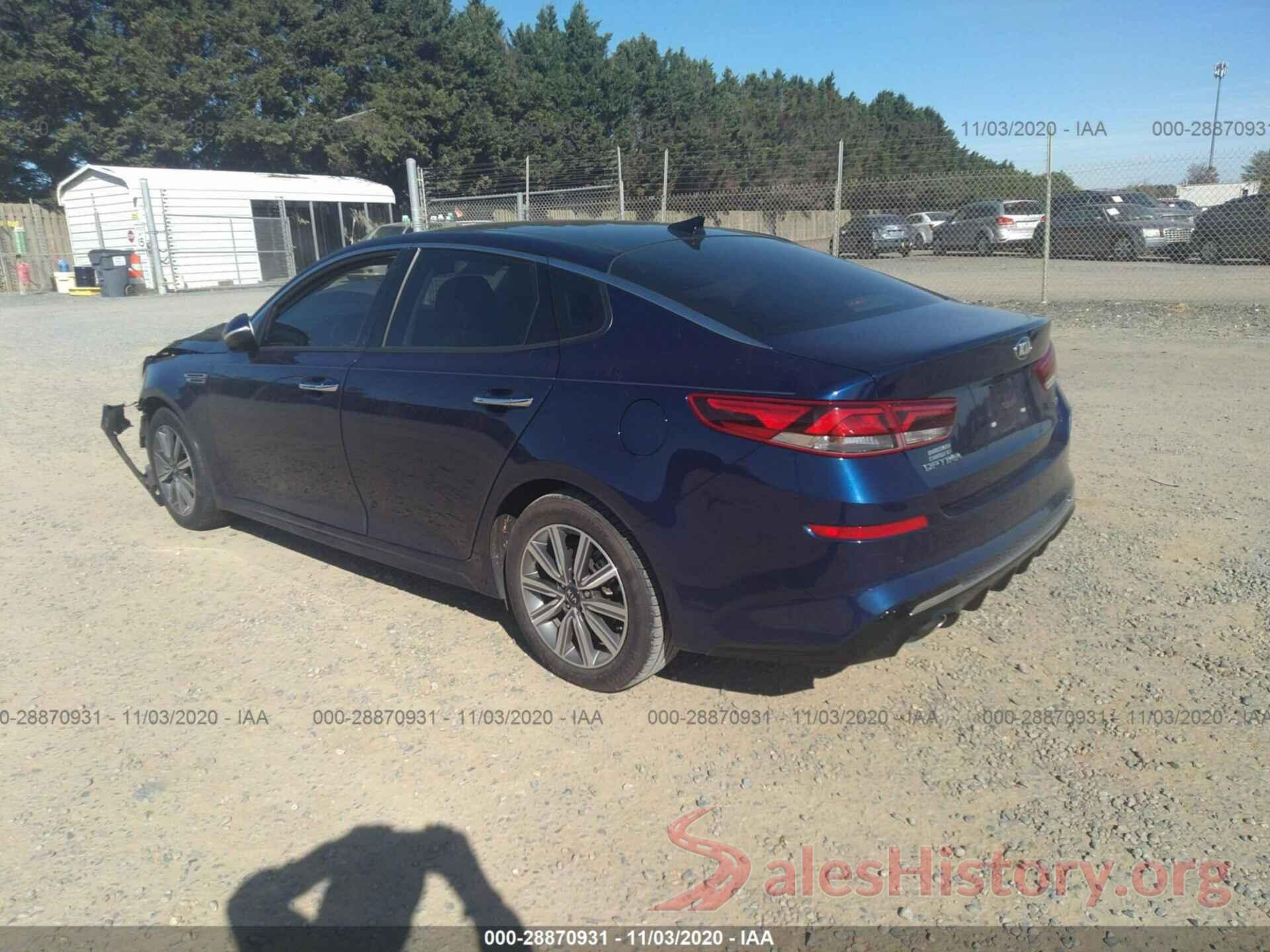 5XXGU4L12LG405097 2020 KIA OPTIMA