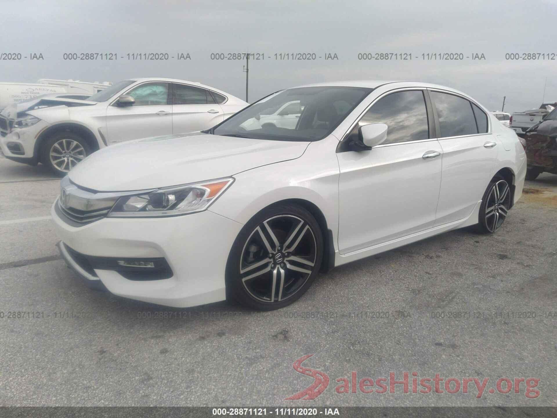 1HGCR2F5XGA027388 2016 HONDA ACCORD SEDAN