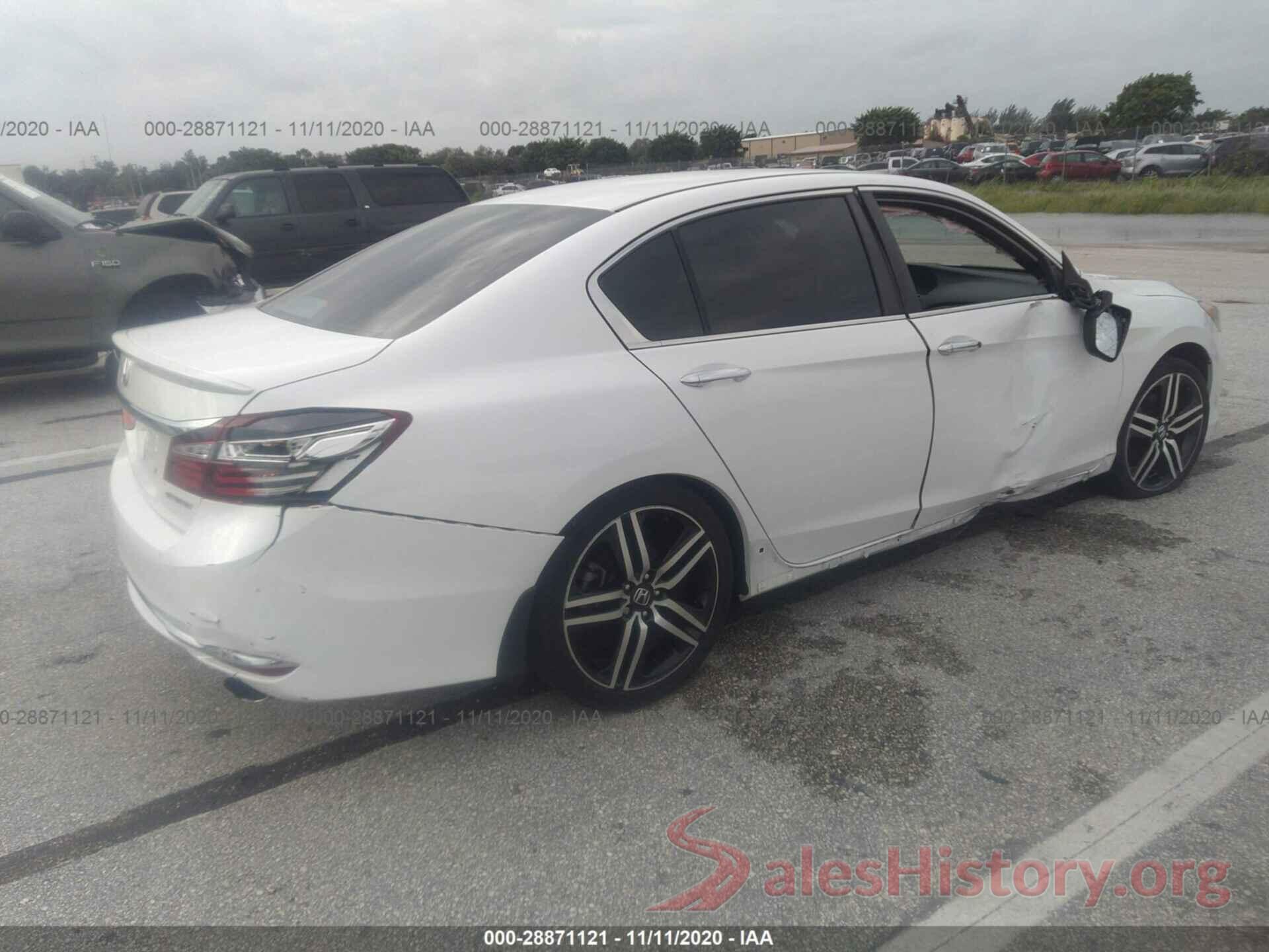 1HGCR2F5XGA027388 2016 HONDA ACCORD SEDAN