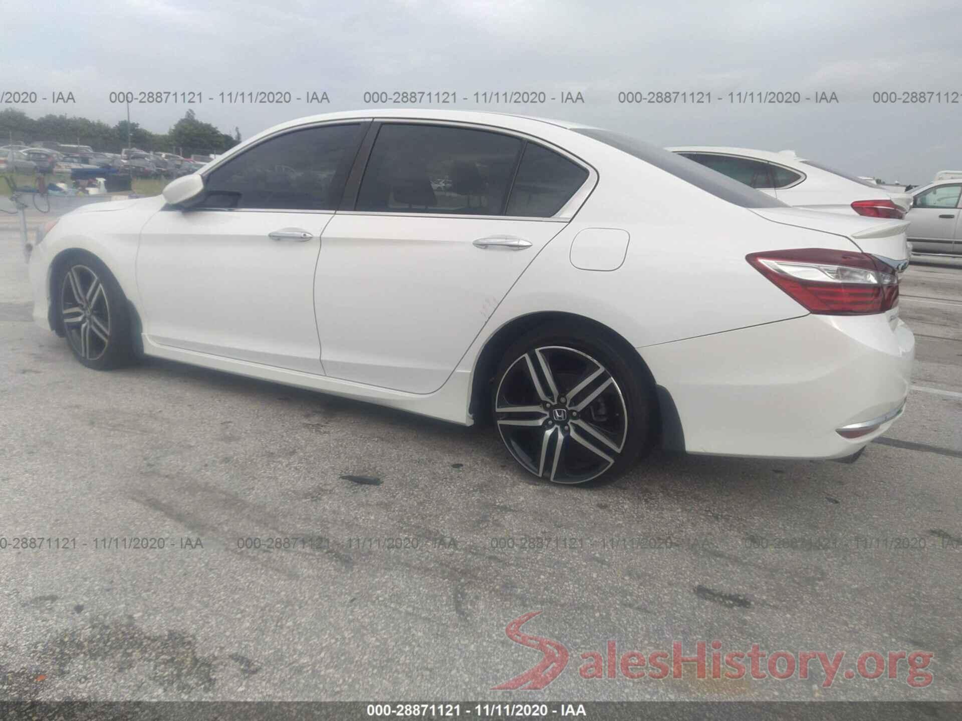 1HGCR2F5XGA027388 2016 HONDA ACCORD SEDAN