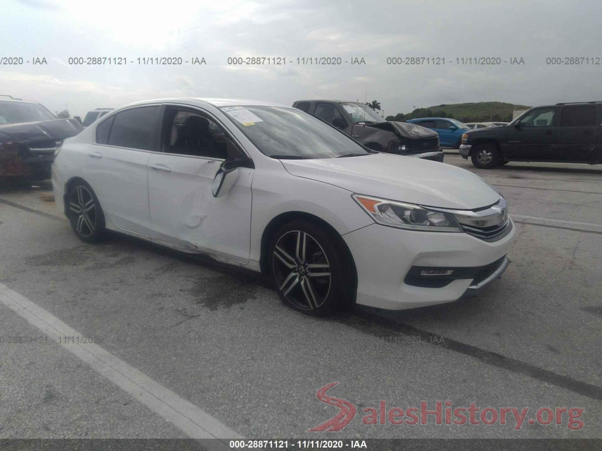 1HGCR2F5XGA027388 2016 HONDA ACCORD SEDAN