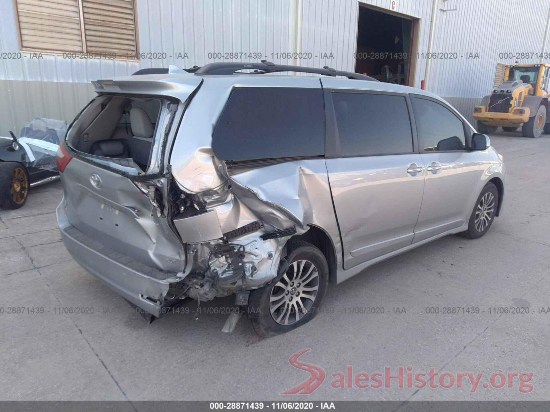 5TDYZ3DC4KS995249 2019 TOYOTA SIENNA