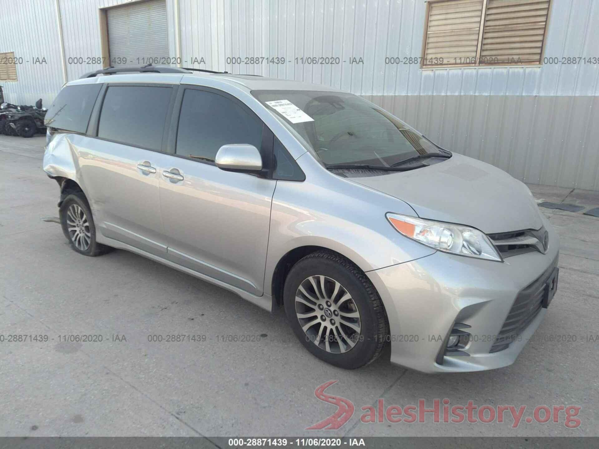 5TDYZ3DC4KS995249 2019 TOYOTA SIENNA