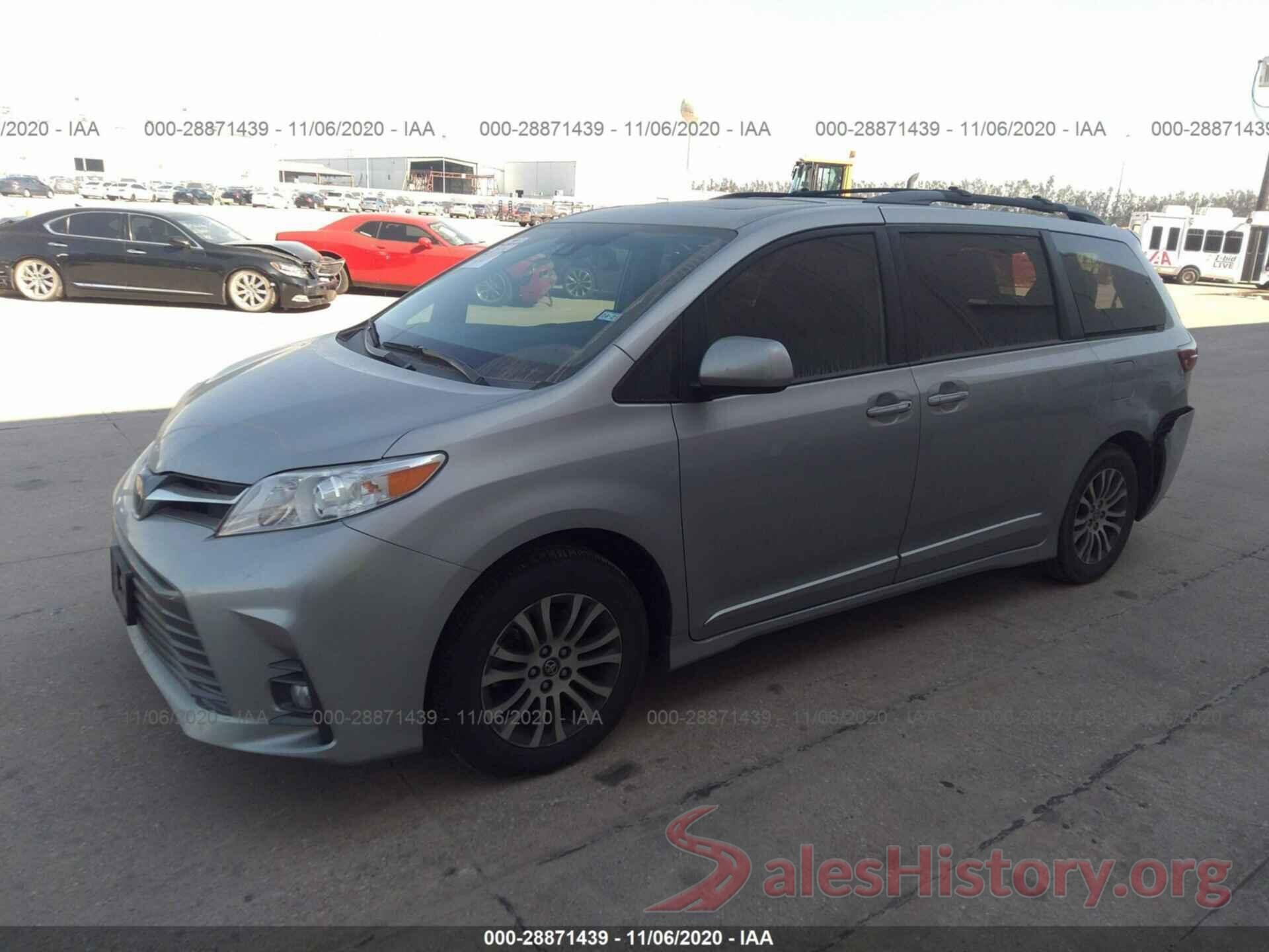 5TDYZ3DC4KS995249 2019 TOYOTA SIENNA