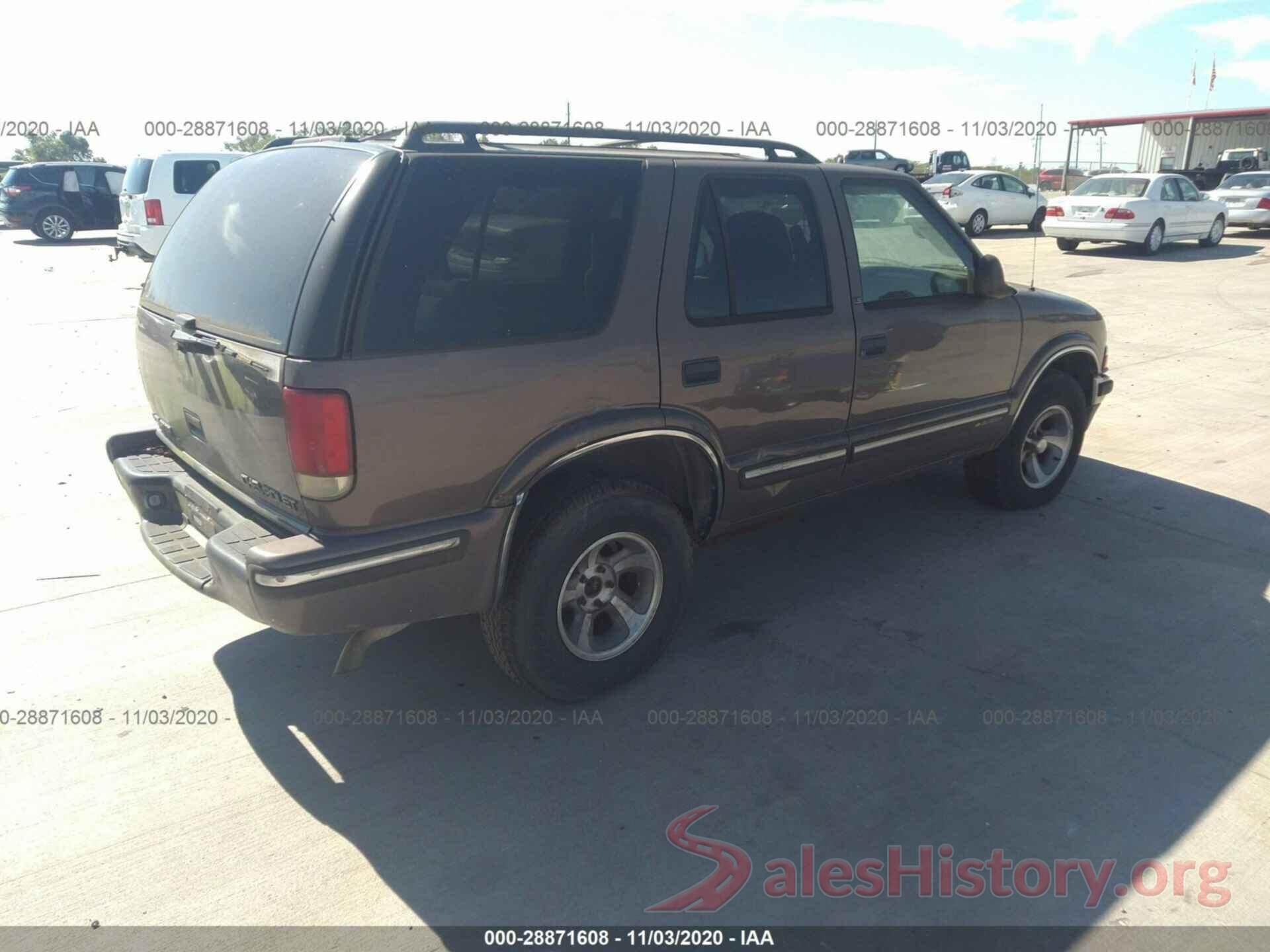 1GNCS13W1W2257699 1998 CHEVROLET BLAZER