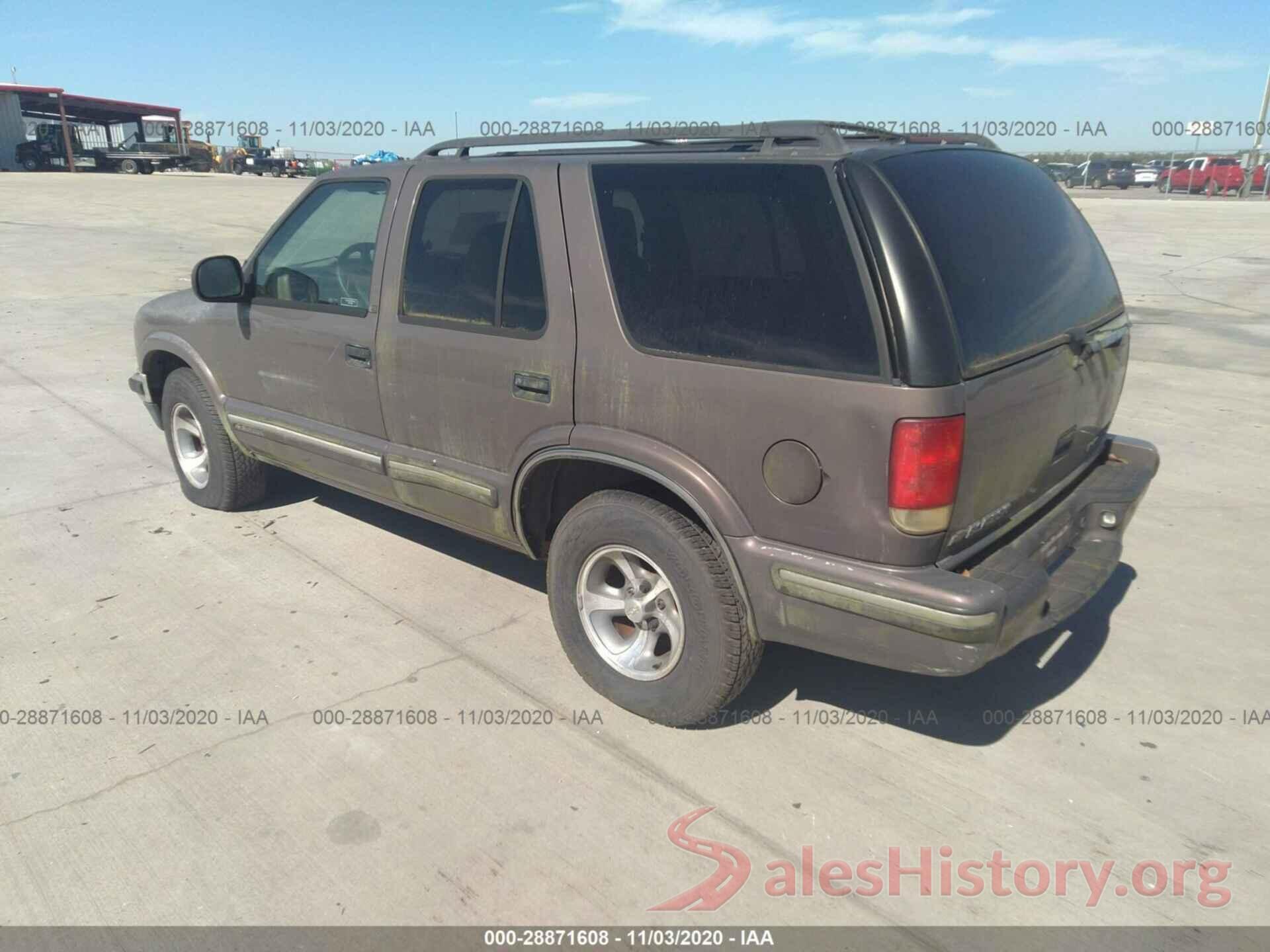 1GNCS13W1W2257699 1998 CHEVROLET BLAZER