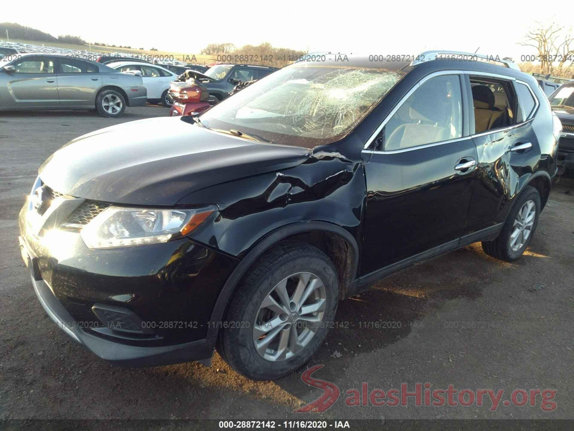 KNMAT2MV7GP695754 2016 NISSAN ROGUE