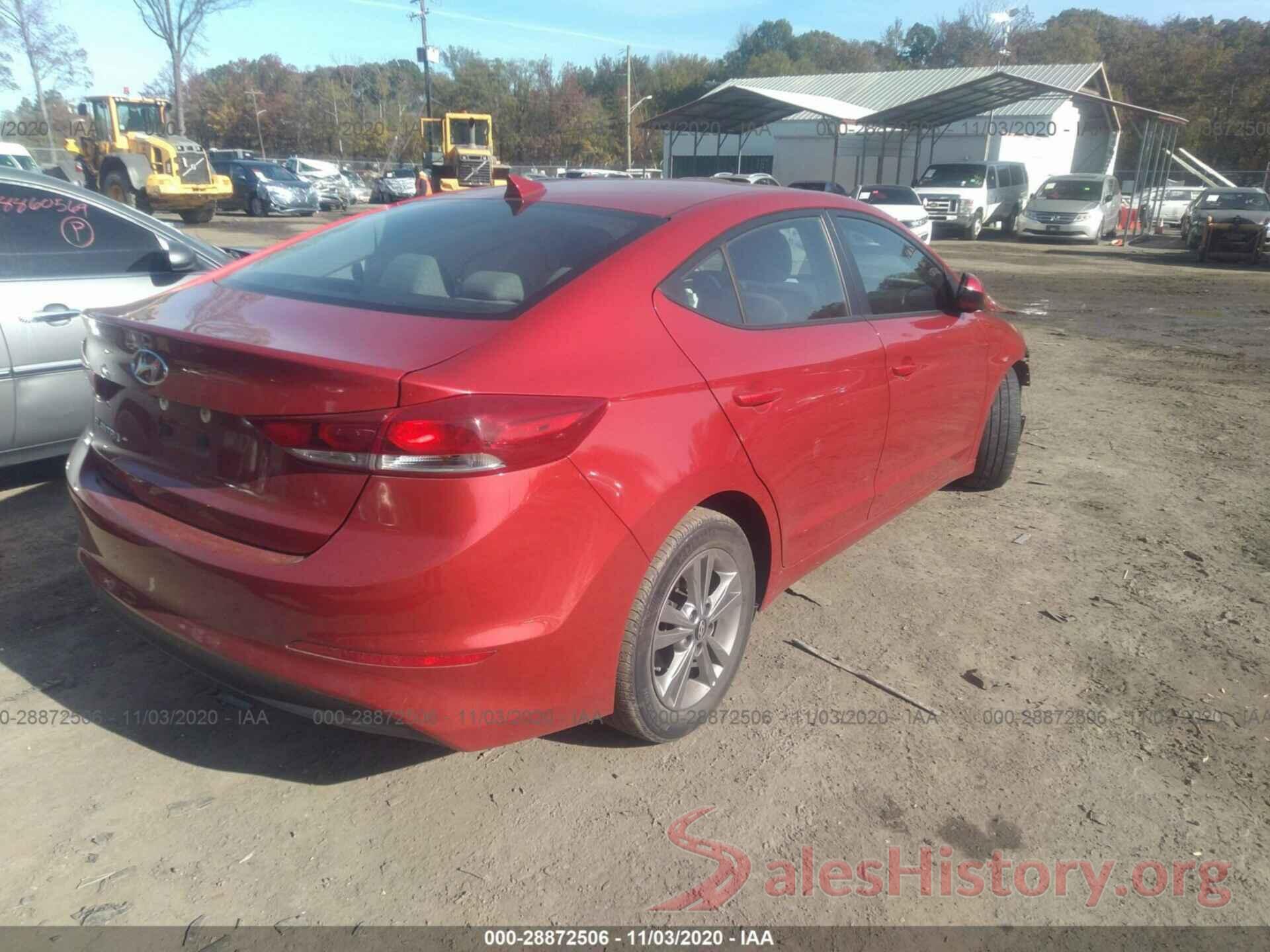 5NPD84LF3JH330396 2018 HYUNDAI ELANTRA