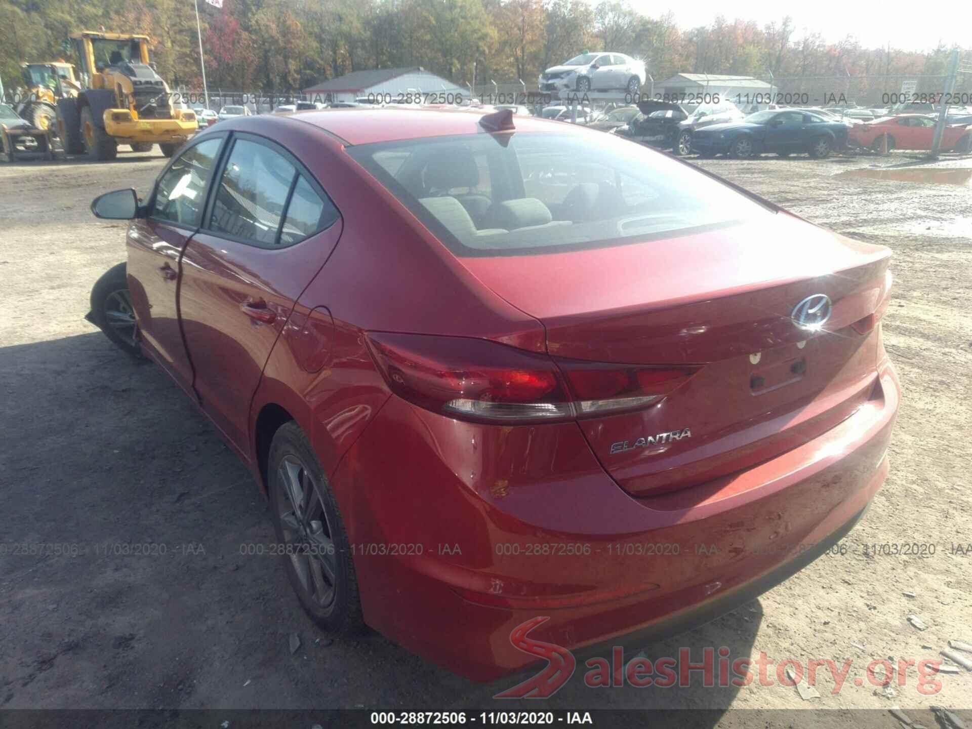 5NPD84LF3JH330396 2018 HYUNDAI ELANTRA