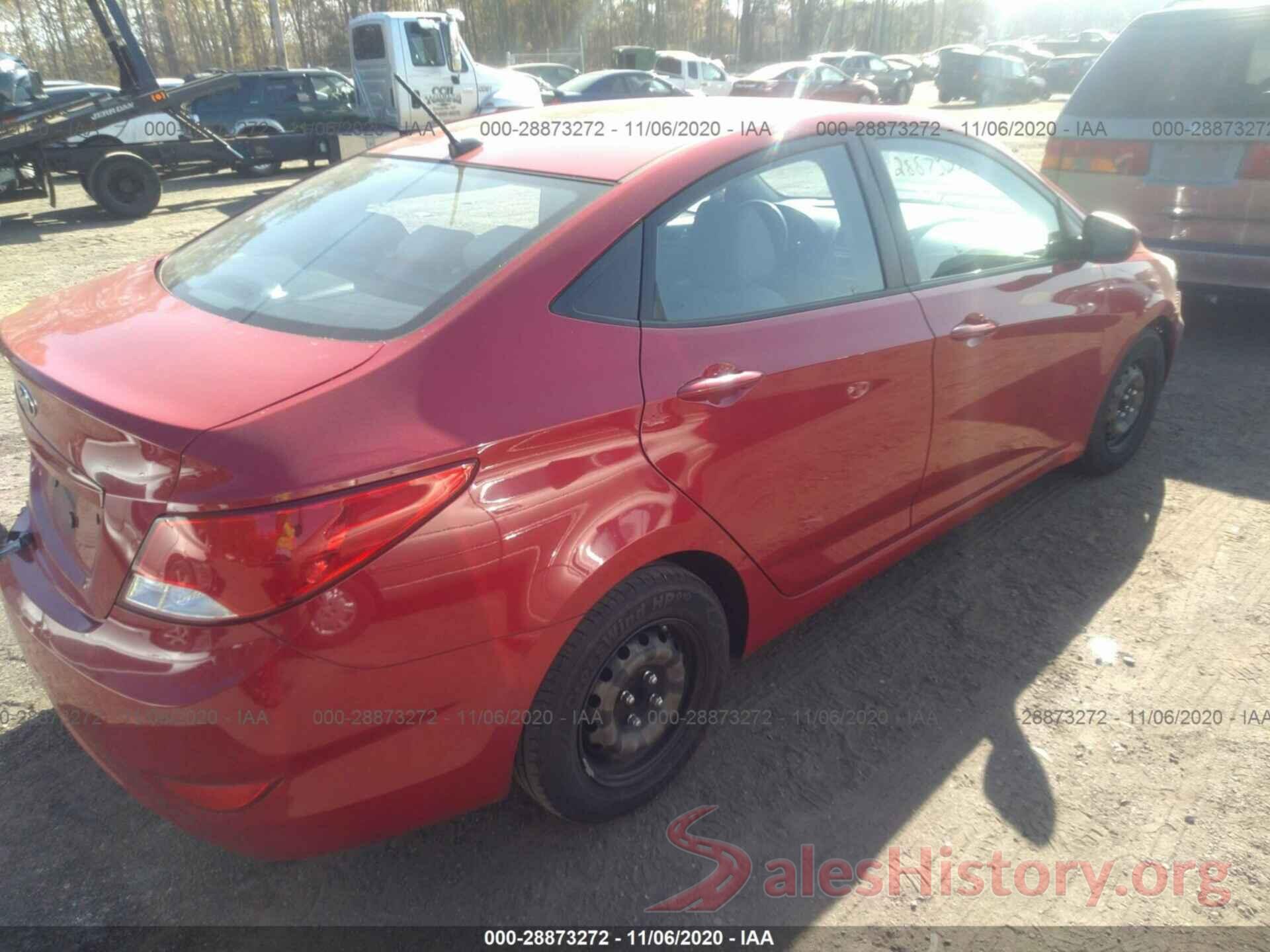 KMHCT4AE7GU963305 2016 HYUNDAI ACCENT