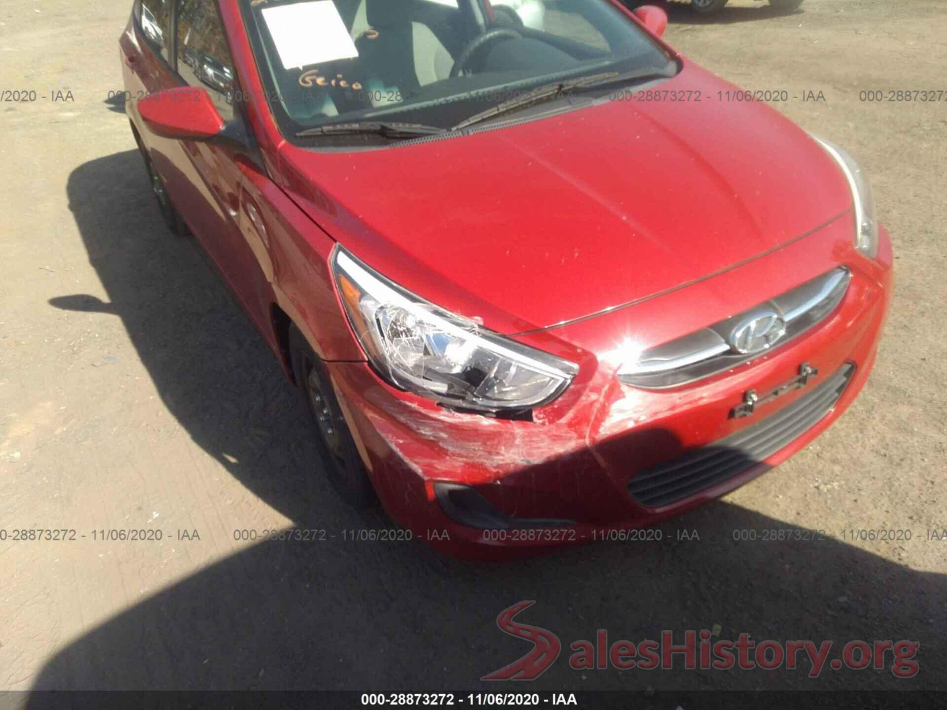 KMHCT4AE7GU963305 2016 HYUNDAI ACCENT