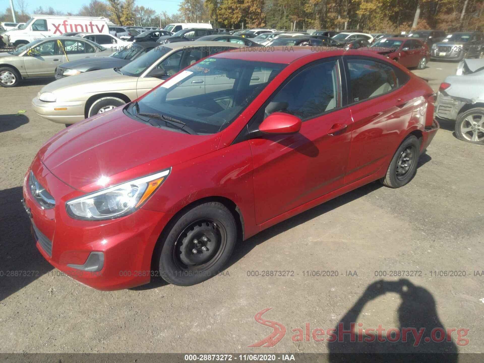 KMHCT4AE7GU963305 2016 HYUNDAI ACCENT