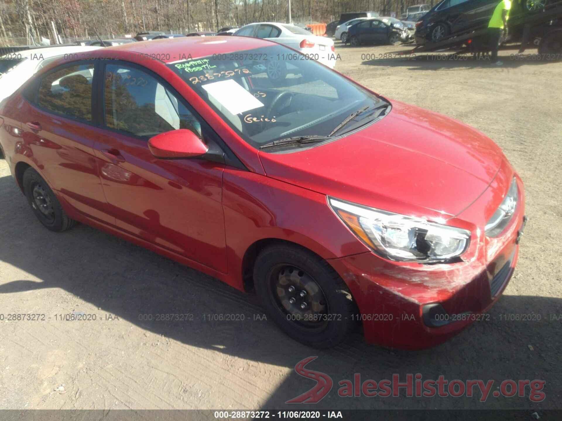 KMHCT4AE7GU963305 2016 HYUNDAI ACCENT