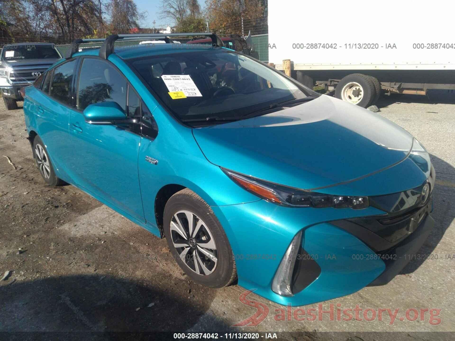 JTDKARFP5J3090387 2018 TOYOTA PRIUS PRIME