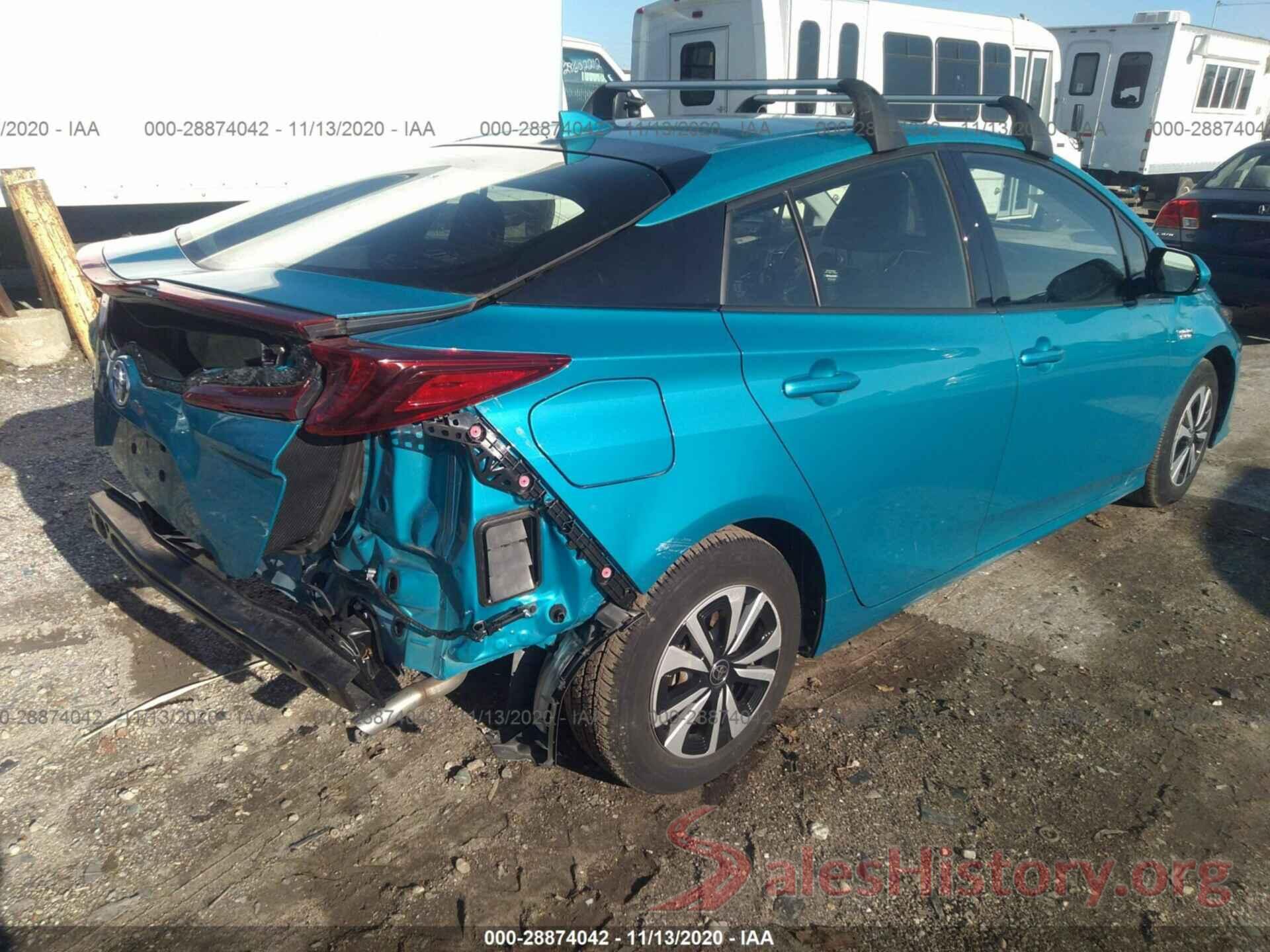 JTDKARFP5J3090387 2018 TOYOTA PRIUS PRIME