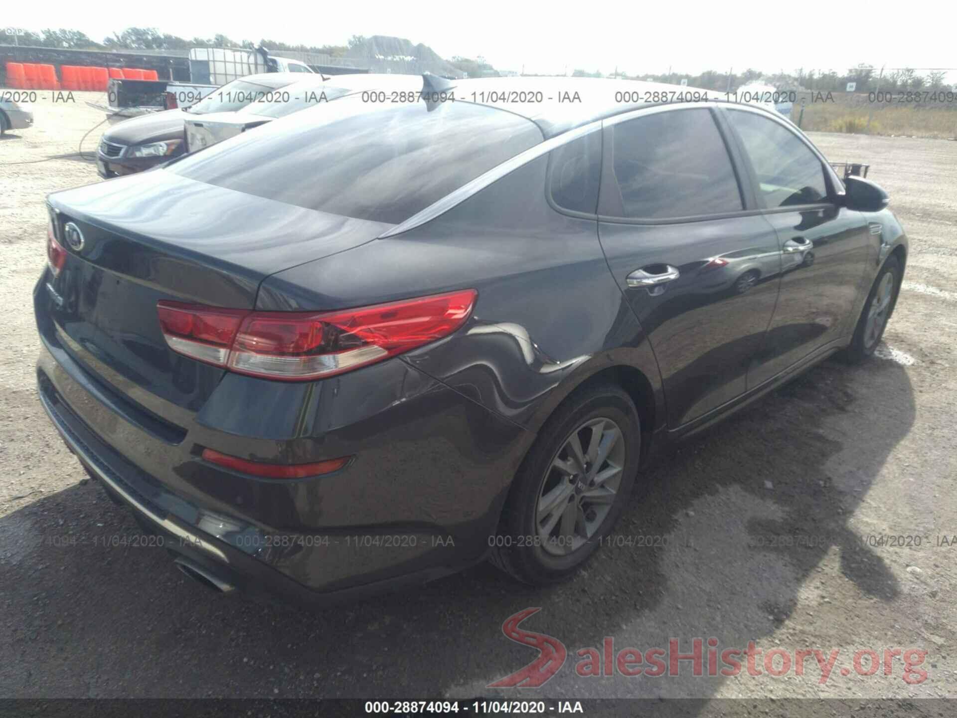 5XXGT4L31KG296165 2019 KIA OPTIMA