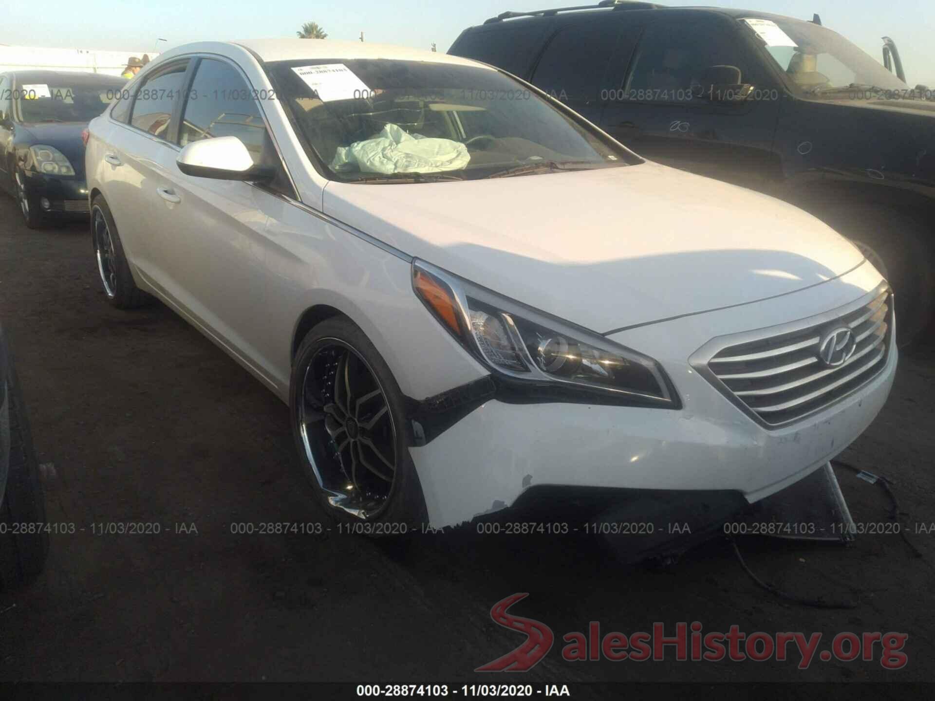 5NPE24AF3GH397548 2016 HYUNDAI SONATA