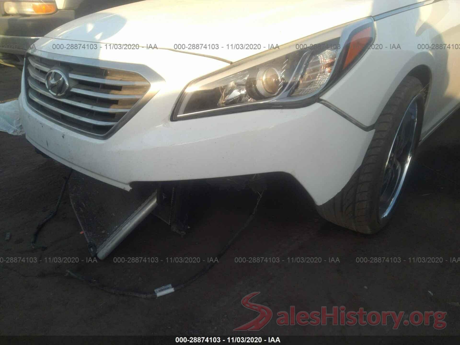 5NPE24AF3GH397548 2016 HYUNDAI SONATA