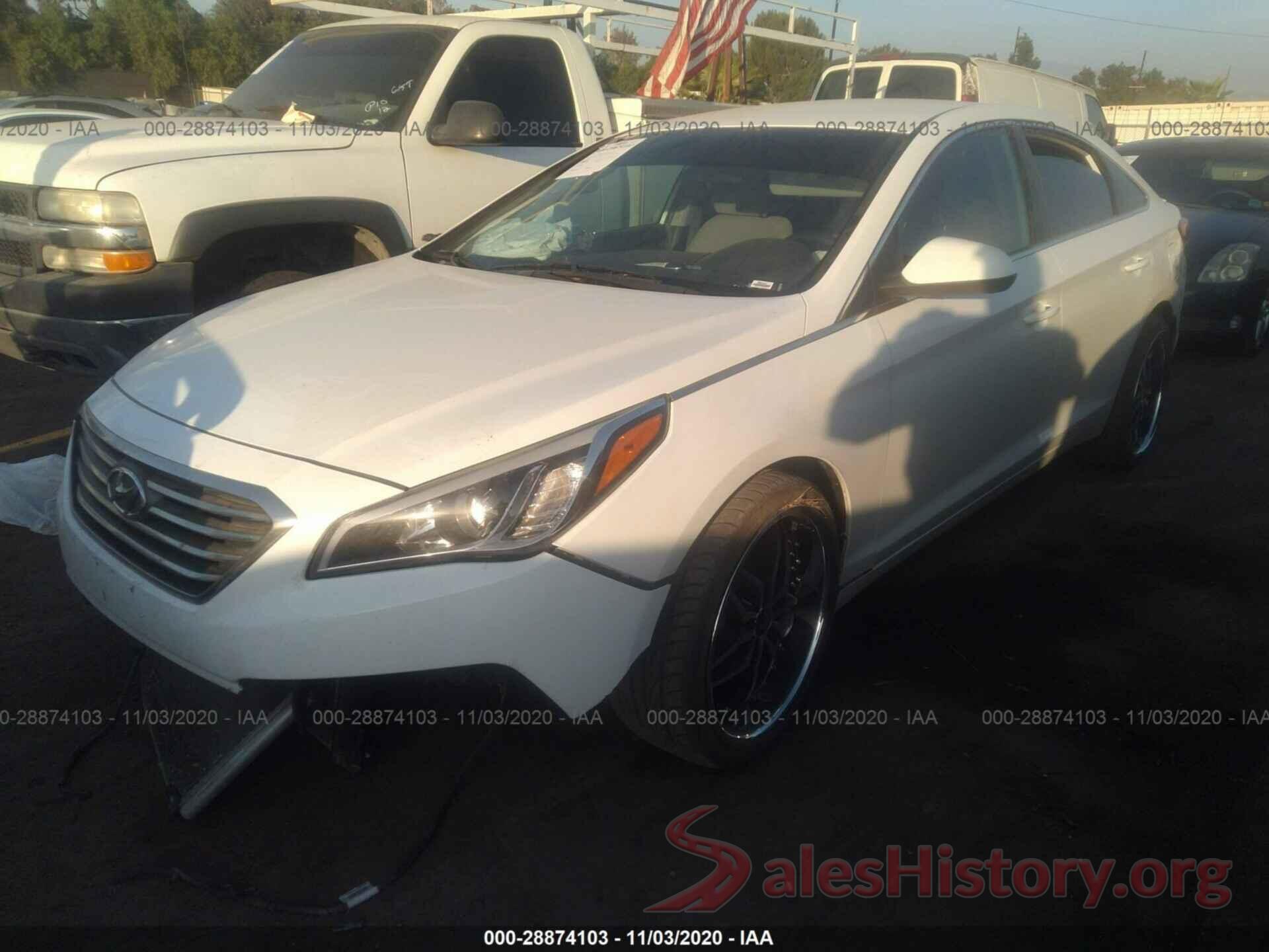 5NPE24AF3GH397548 2016 HYUNDAI SONATA