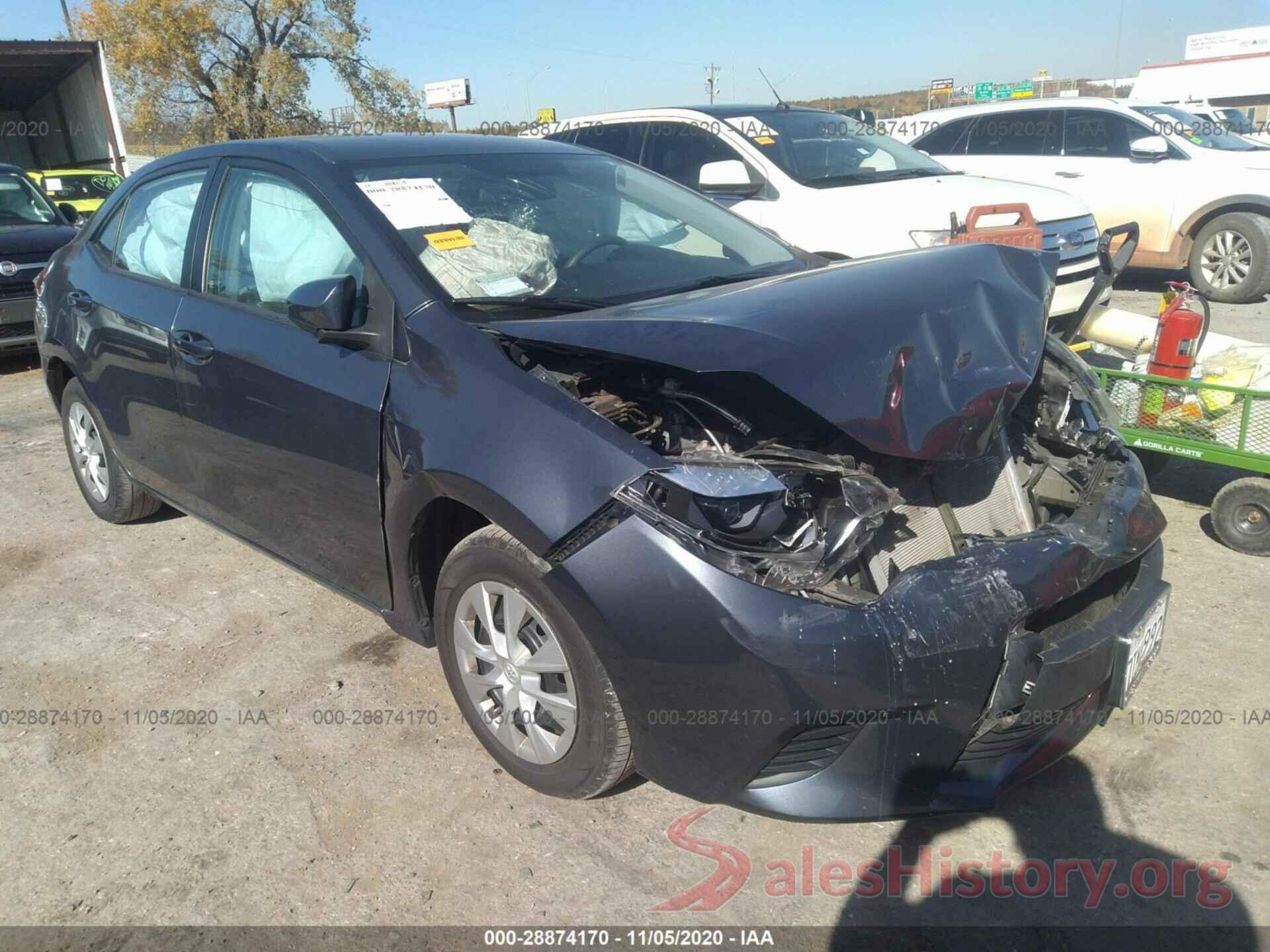 5YFBURHE3GP533185 2016 TOYOTA COROLLA