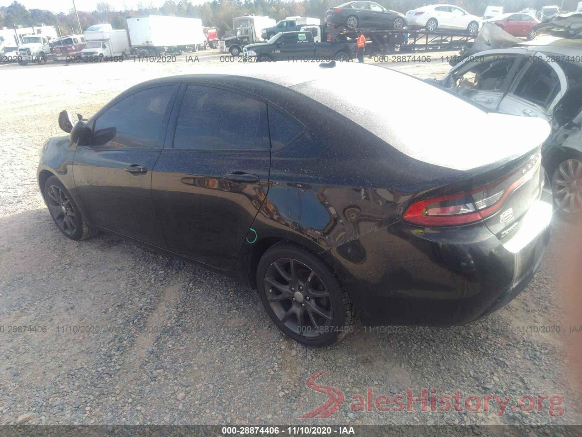 1C3CDFFA5GD822675 2016 DODGE DART