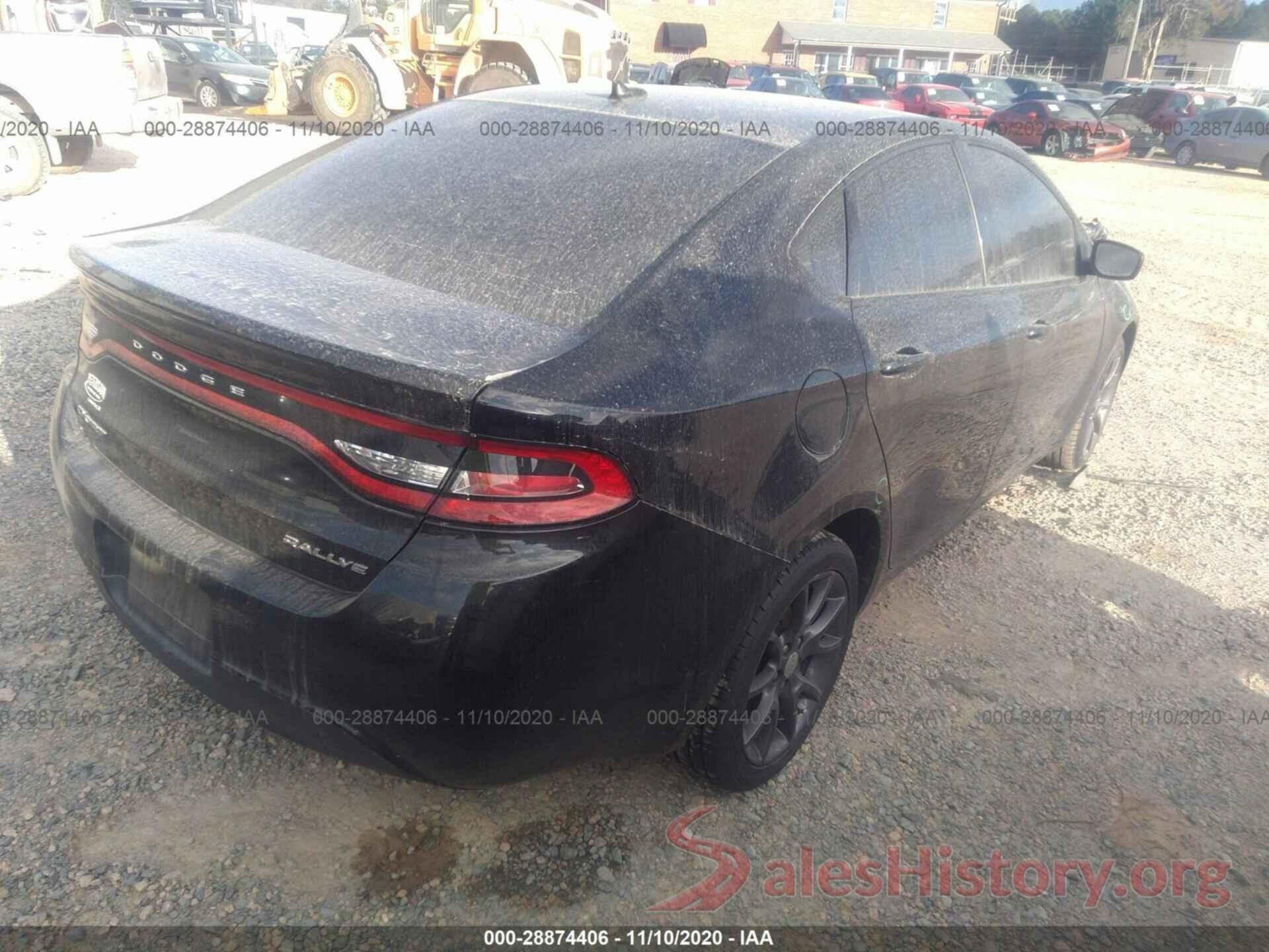 1C3CDFFA5GD822675 2016 DODGE DART