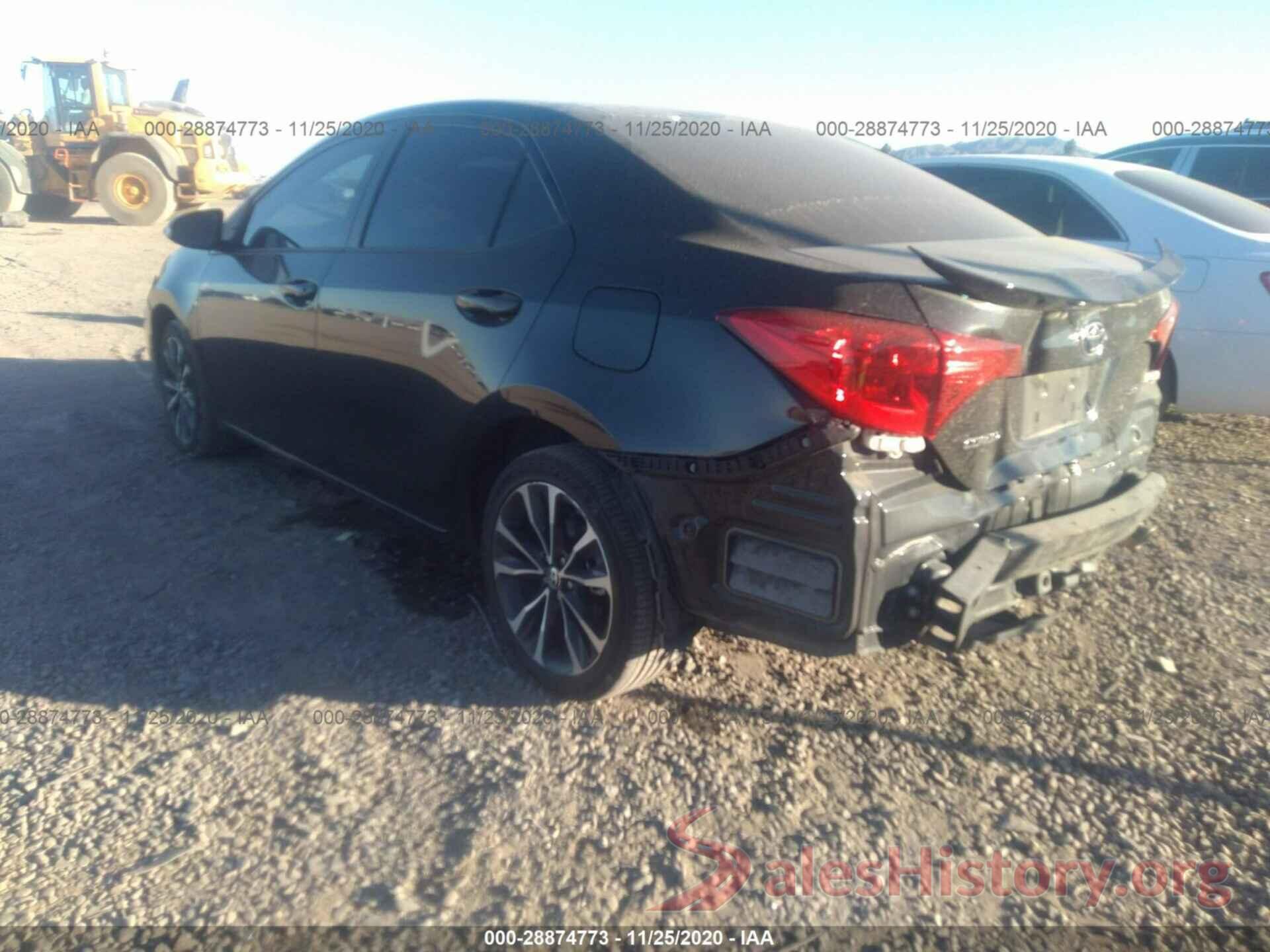 2T1BURHE7HC834124 2017 TOYOTA COROLLA